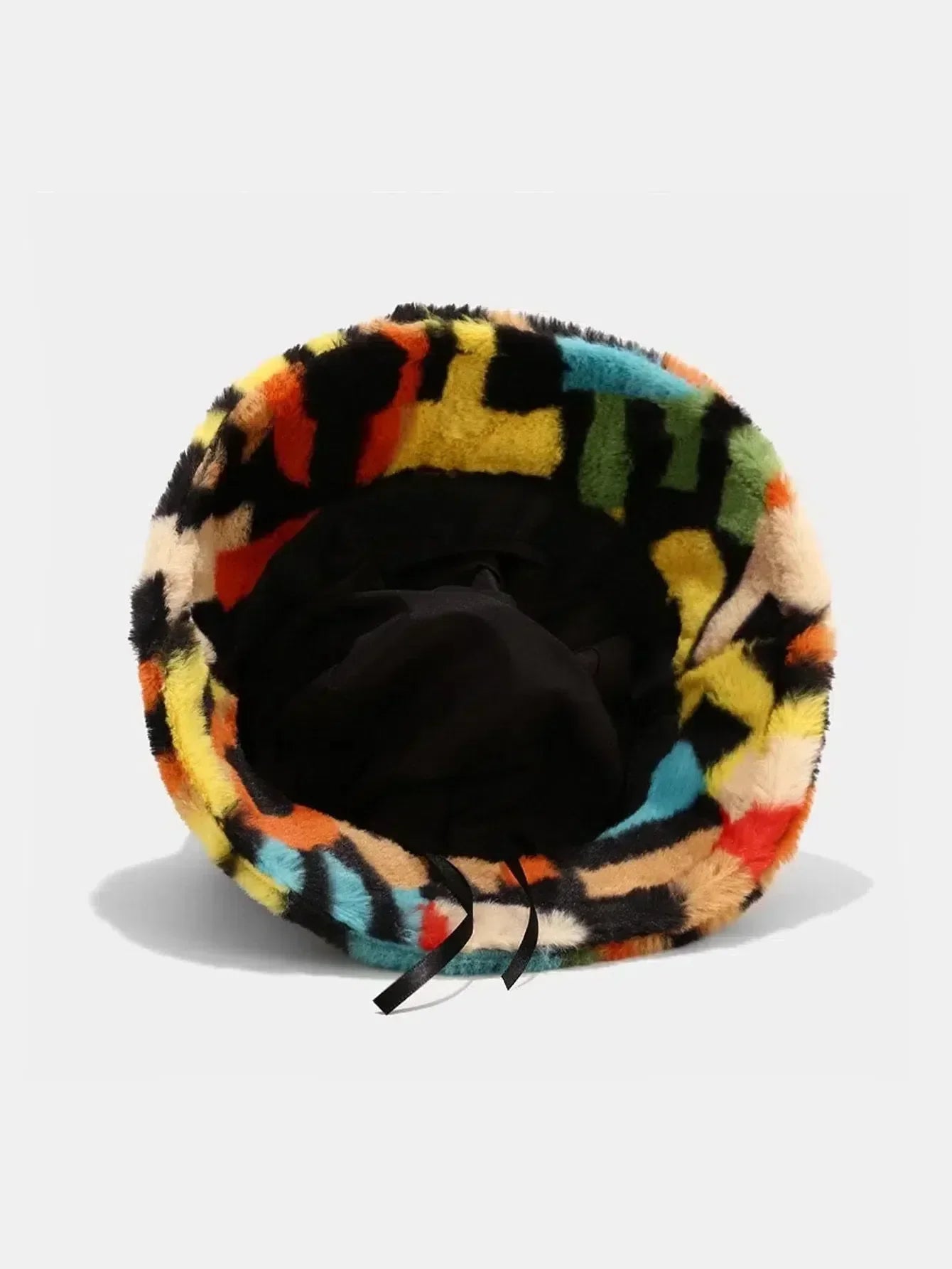 Marizia – Intensywny plusz – Kapelusz bucket-15216234987845-Róża Kwiatowa