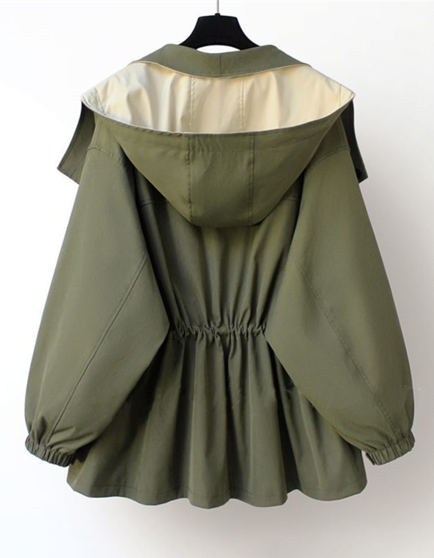 Melissa – Blok kolorów – Kurtka oversize-15266520891717-Róża Kwiatowa