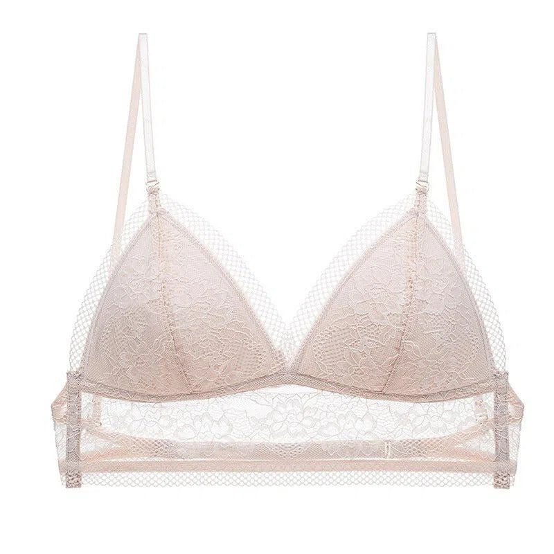Mirea – Przezroczyste ramiączka – Bralette-15216249504069-Róża Kwiatowa
