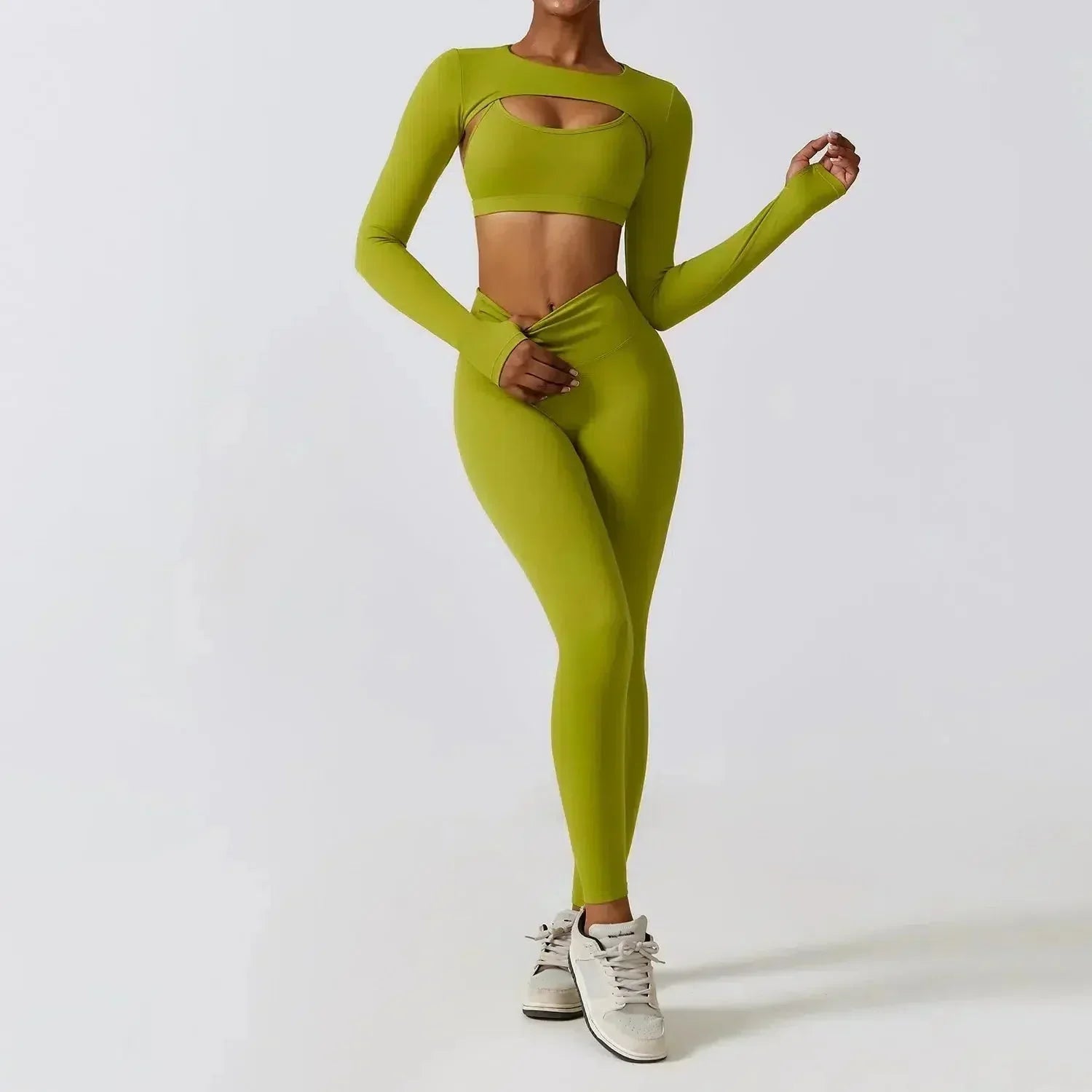 Mirella – Modny design – Zestaw do ćwiczeń z rękawiczkami bez palców-15216267886917-Róża Kwiatowa