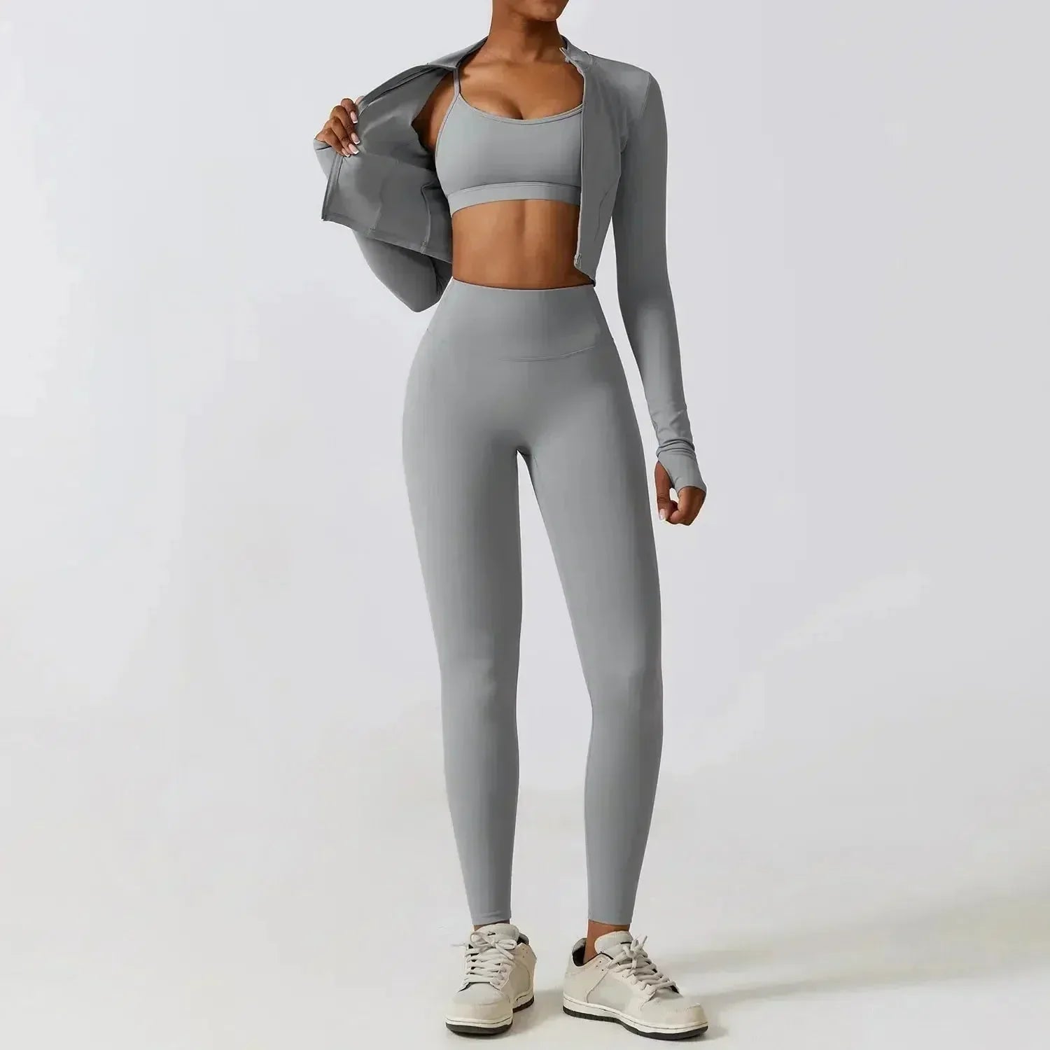 Mirella – Modny design – Zestaw do ćwiczeń z rękawiczkami bez palców-15216267886917-Róża Kwiatowa