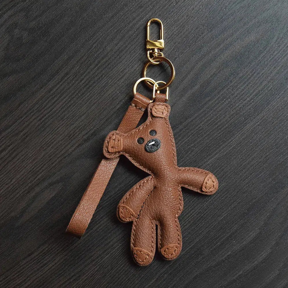 Mr. Bean Teddy – Nostalgiczny wzór misia – Zawieszka do torby-15216242524485-Róża Kwiatowa