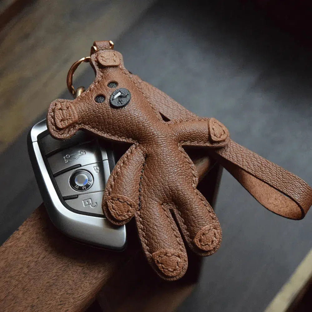 Mr. Bean Teddy – Nostalgiczny wzór misia – Zawieszka do torby-15216242524485-Róża Kwiatowa