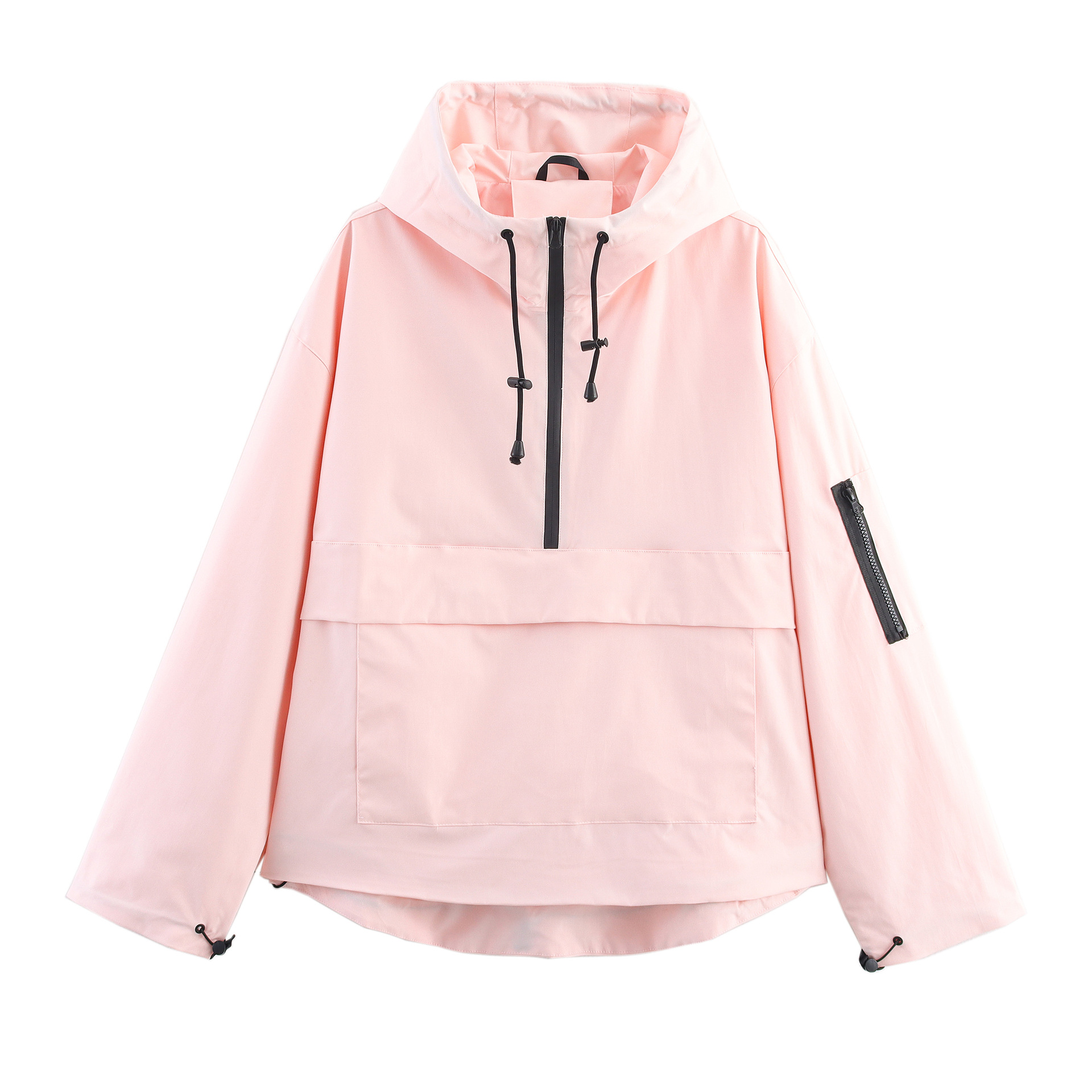Aveline – Luźny krój – Kurtka anorak-15294442733893-Róża Kwiatowa