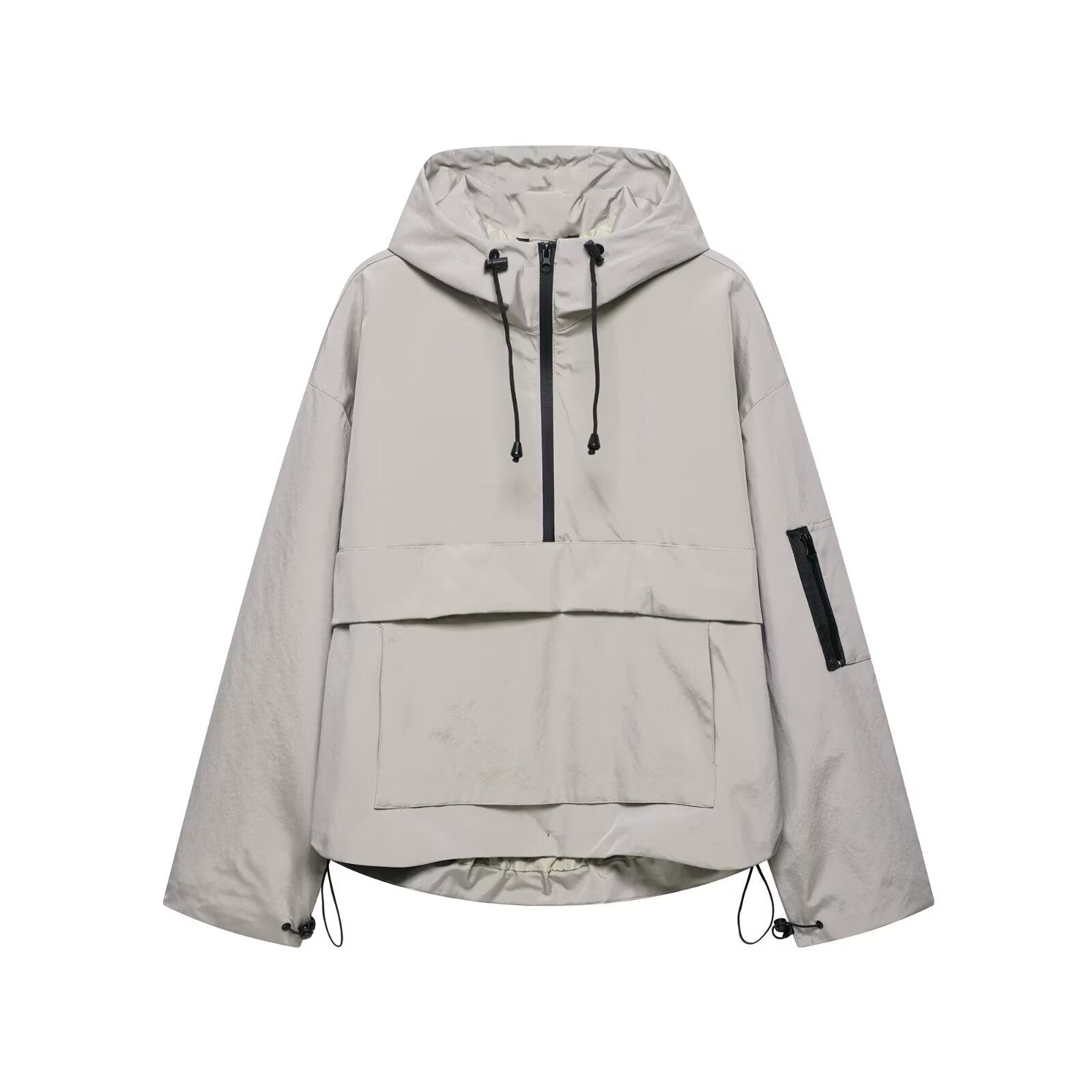Aveline – Luźny krój – Kurtka anorak-15294442733893-Róża Kwiatowa