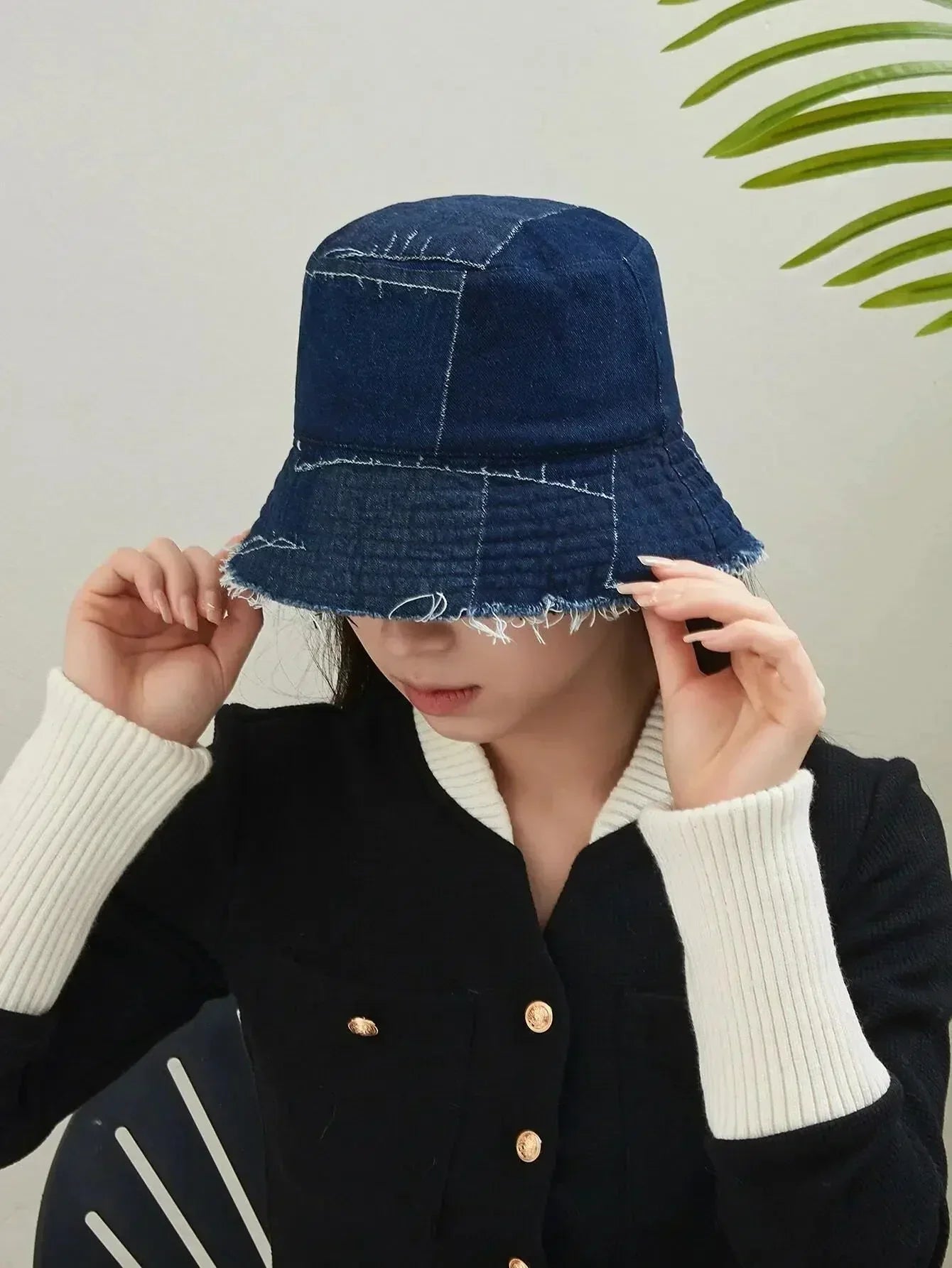 Orivette – Dwustronny design – Kapelusz bucket-15216235512133-Róża Kwiatowa