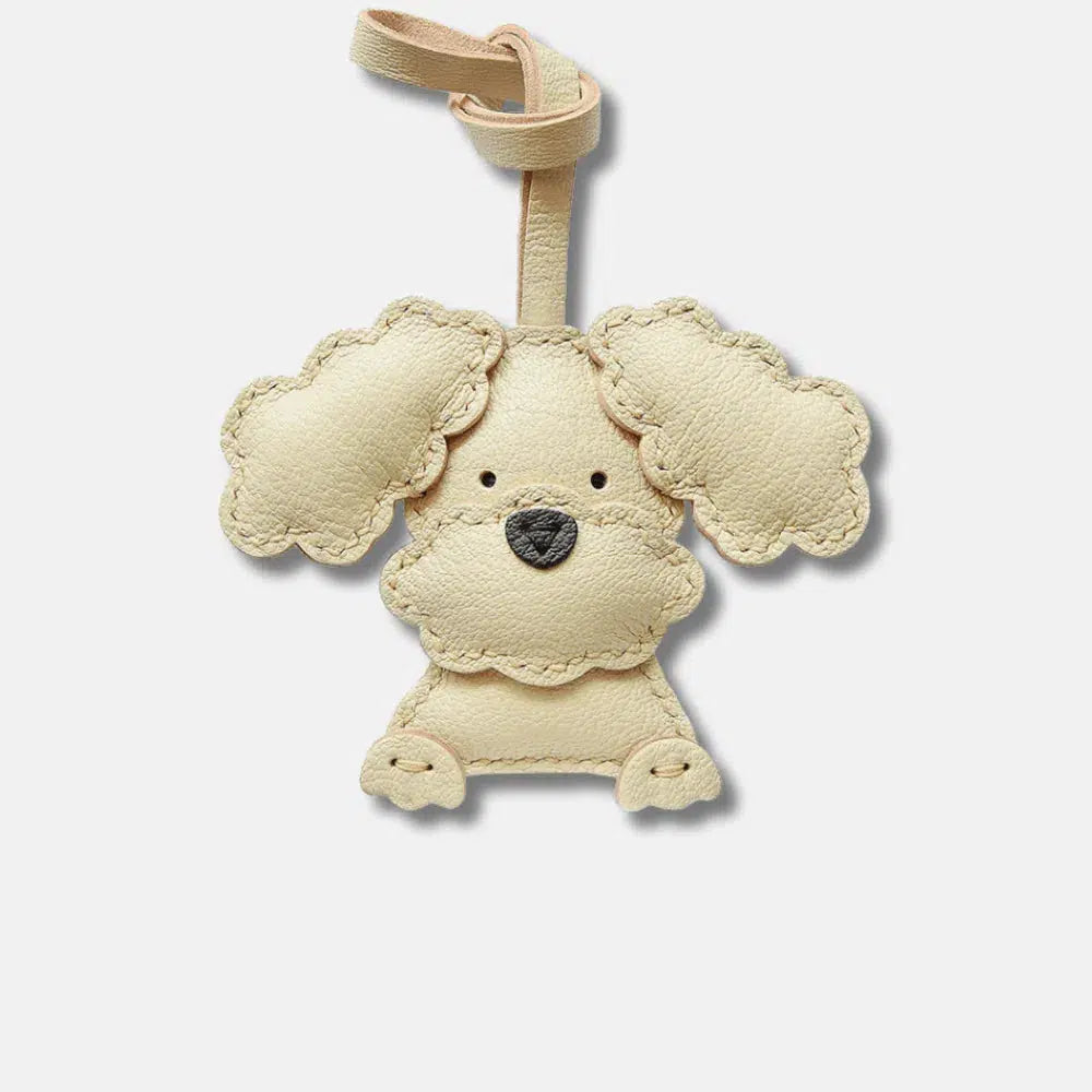 Poodle Puppy – Uroczy wzór – Zawieszka do torebki-15216247931205-Róża Kwiatowa