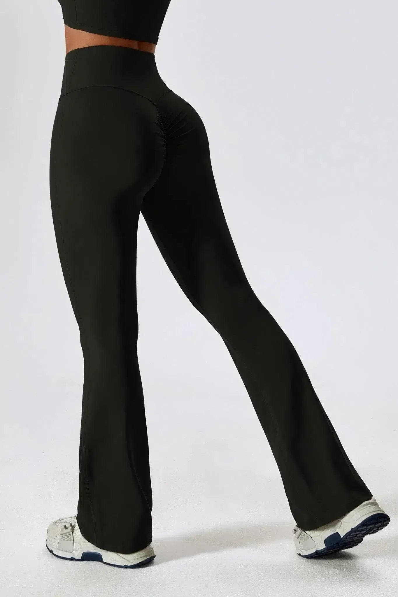 Priya – Wysoki stan – Rozkloszowane legginsy-15216381722949-Róża Kwiatowa