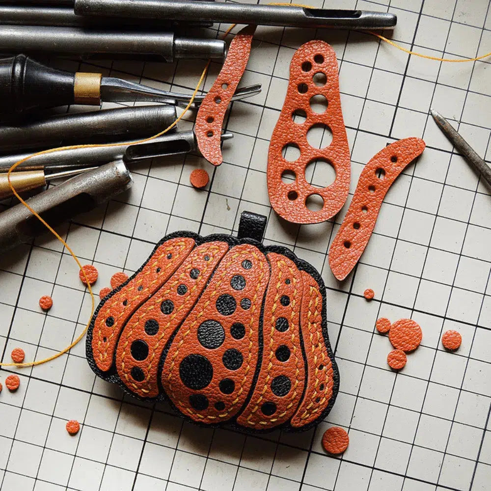 Pumpkin – Świąteczny wzór – Zawieszka do torebki-15216247865669-Róża Kwiatowa