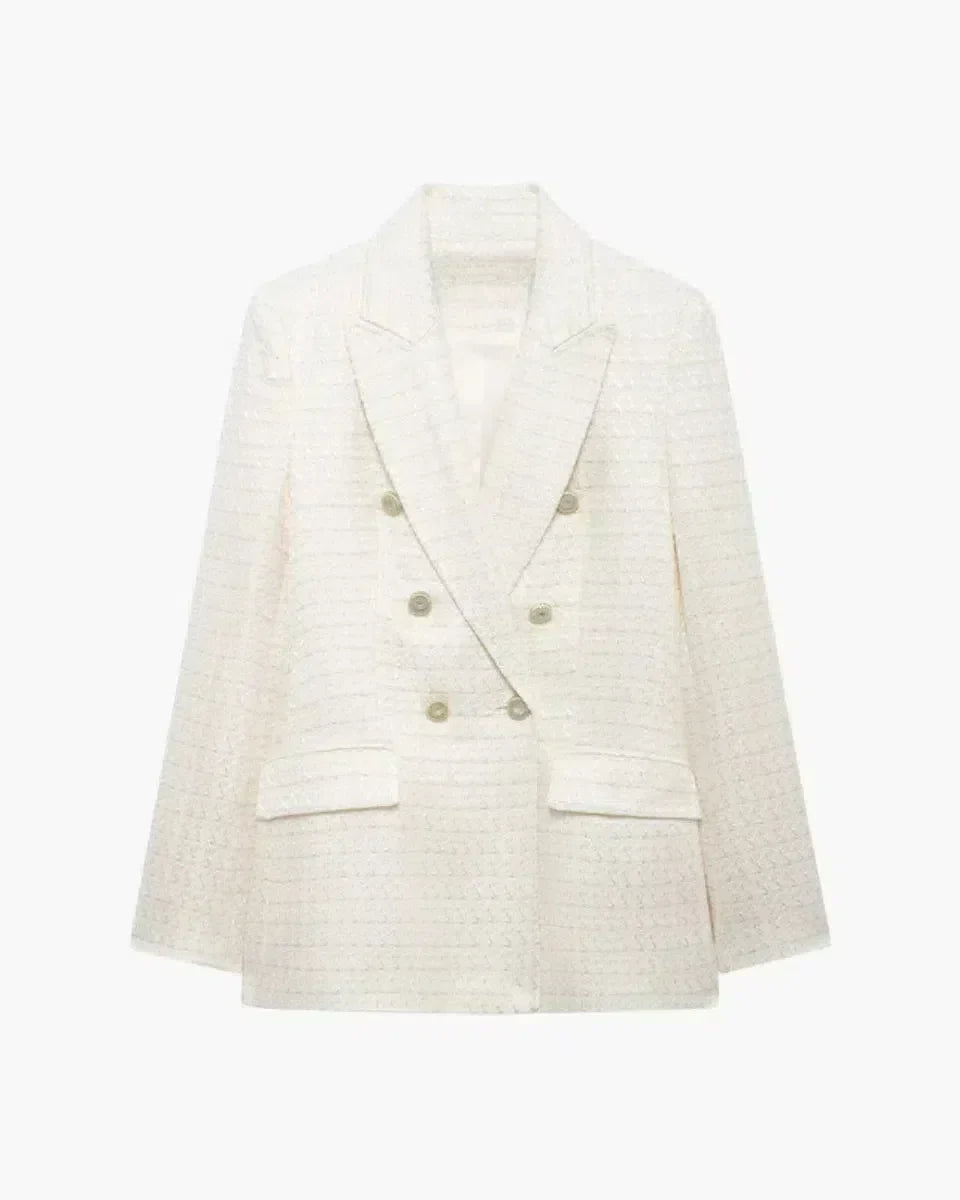 Renelle – Francuski tweed – Marynarka-15216349905221-Róża Kwiatowa