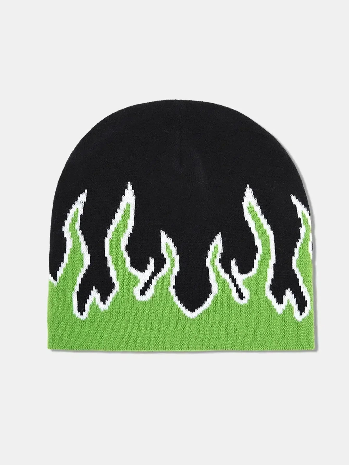 Rosalisse – Prążkowana wełna w płomienie – Czapka beanie-15216236495173-Róża Kwiatowa