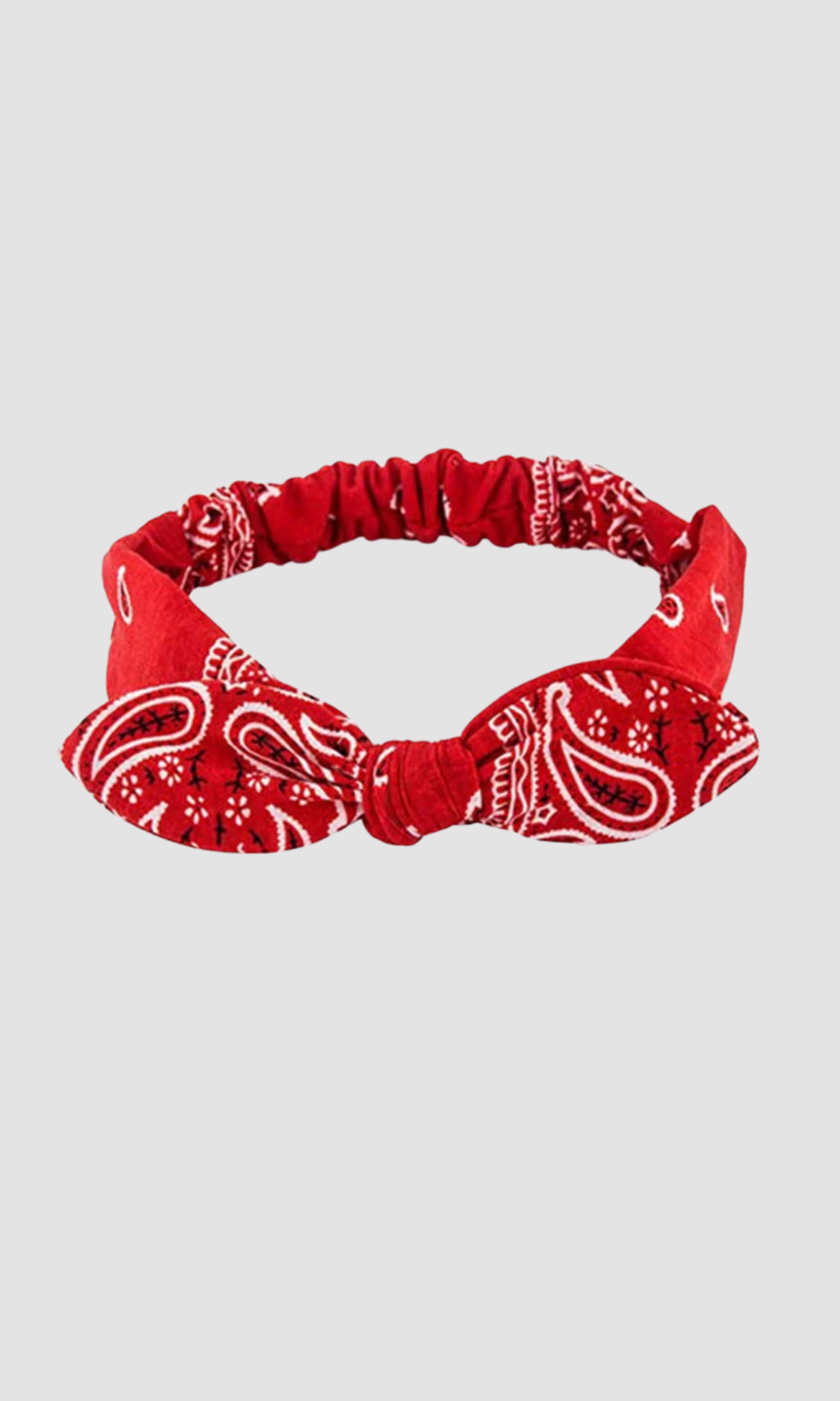 Rosbelle – Wzór paisley z kokardą – Opaska-15216286105925-Róża Kwiatowa