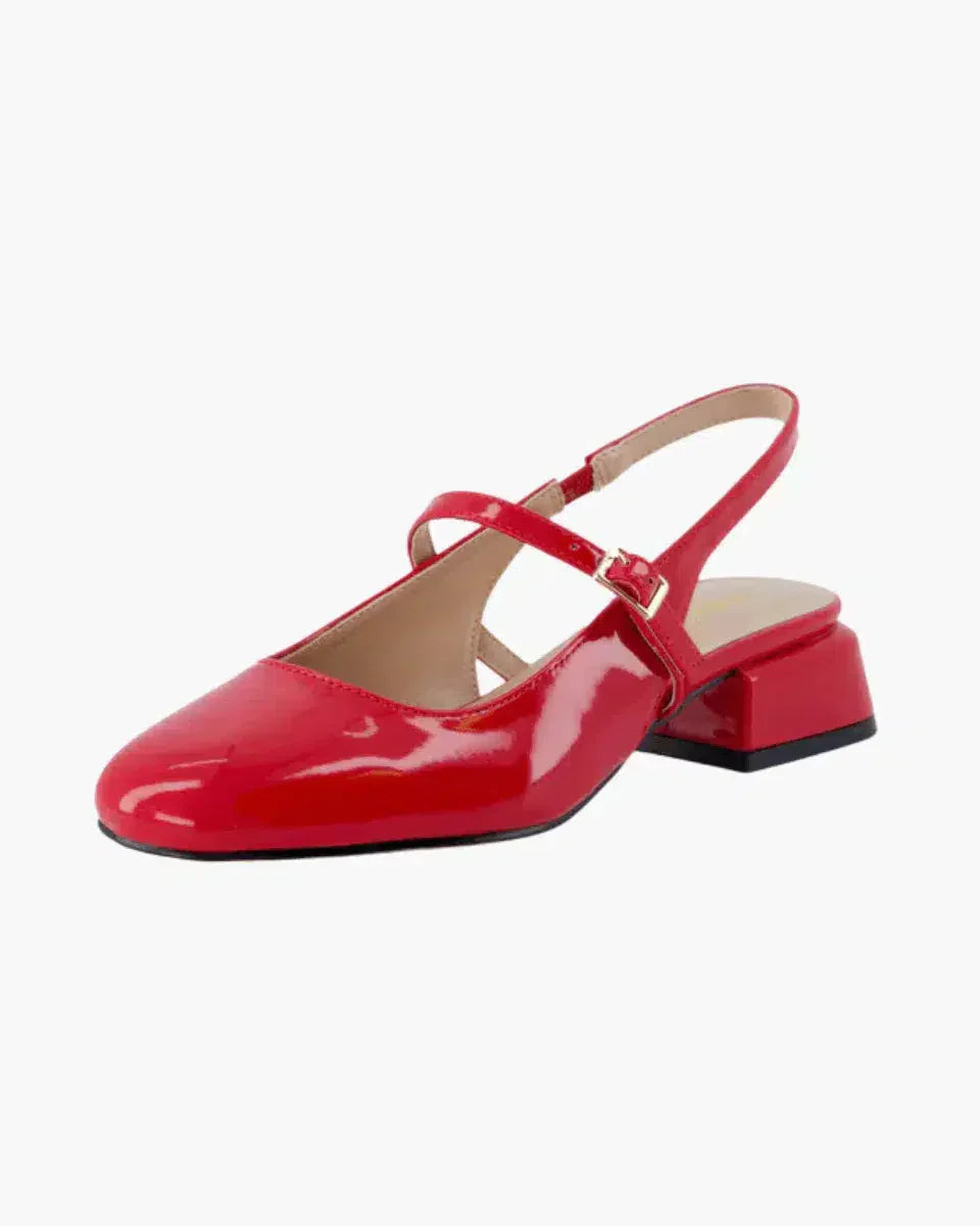 Sabrina – Wegański wzór patentowy – Buty wizytowe-15216351150405-Róża Kwiatowa