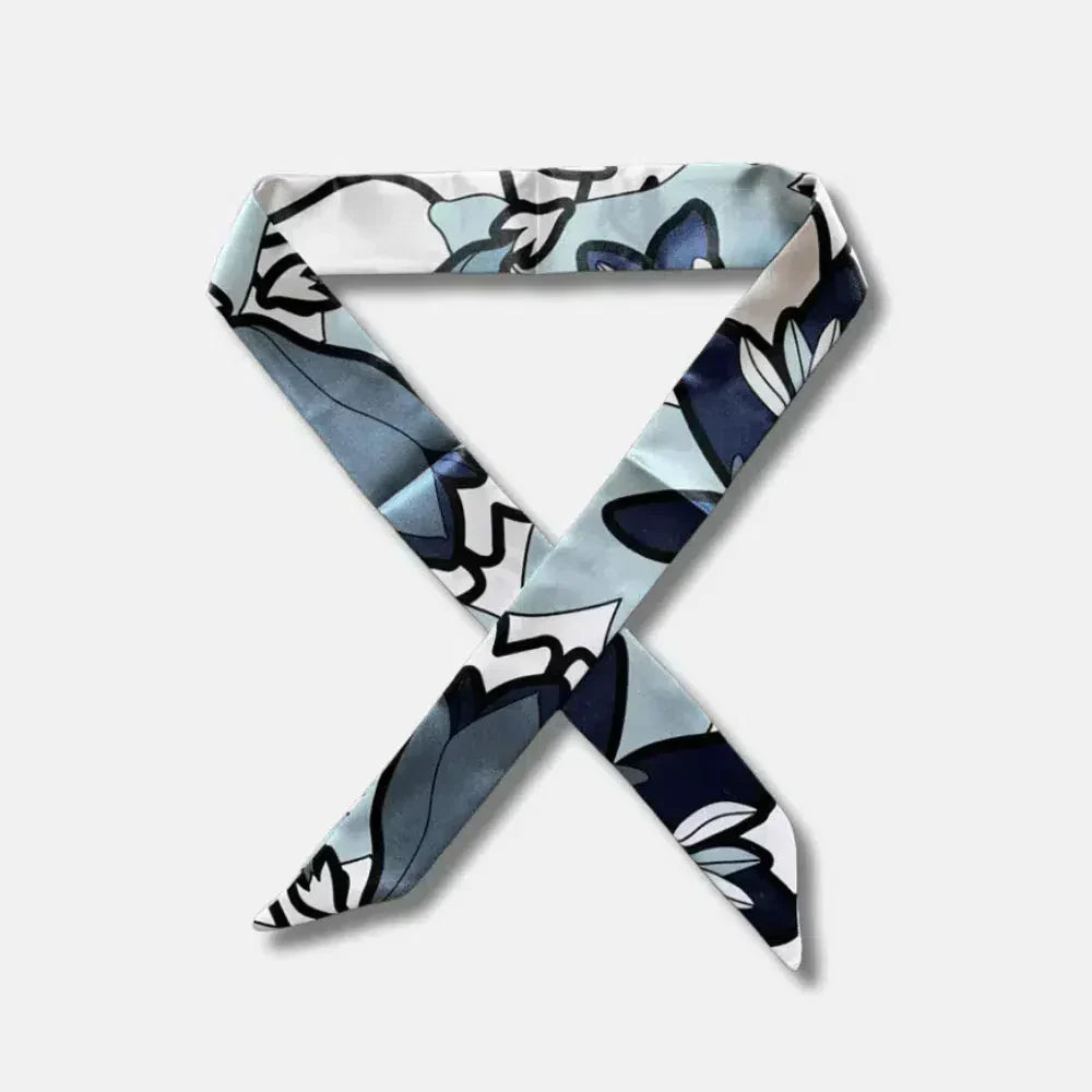Scarf – Elegancki wzór – Zawieszka do torby-15216242131269-Róża Kwiatowa