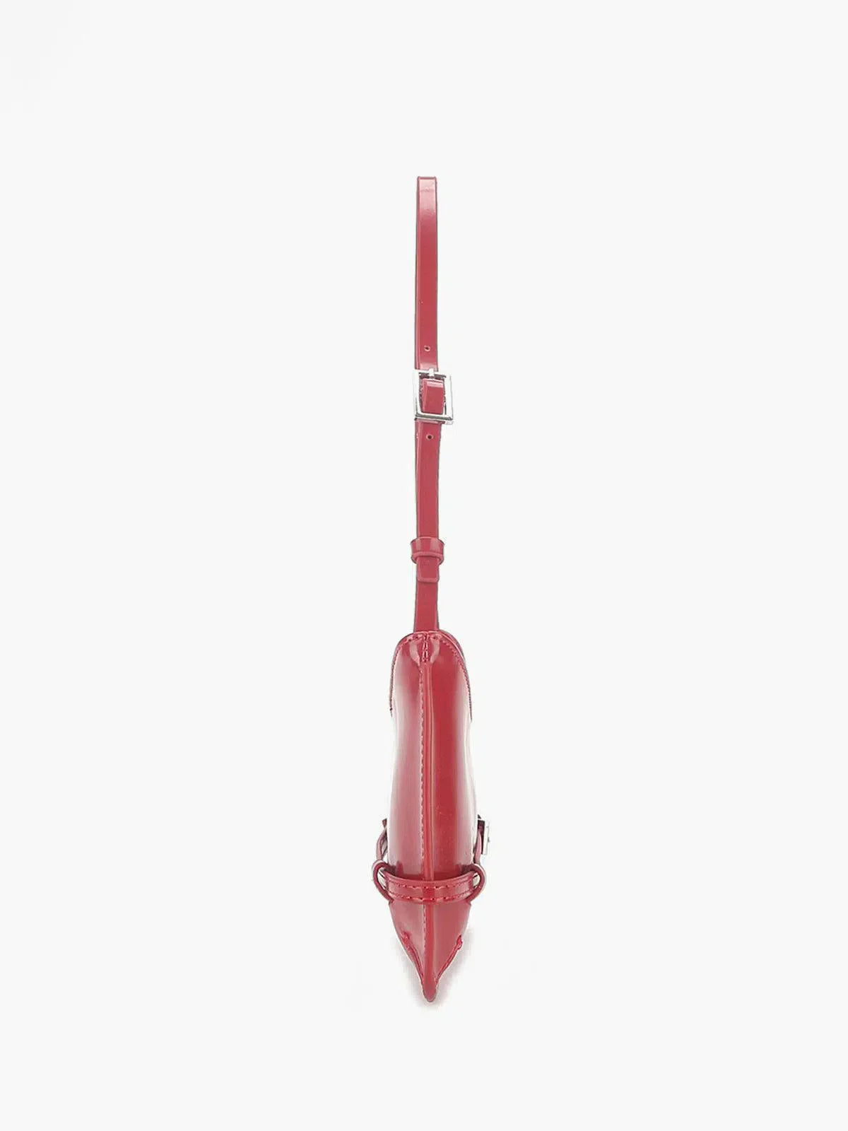Scarlett – Geometryczny wzór – Torba na ramię z kopułowym kształtem-15216238723397-Róża Kwiatowa