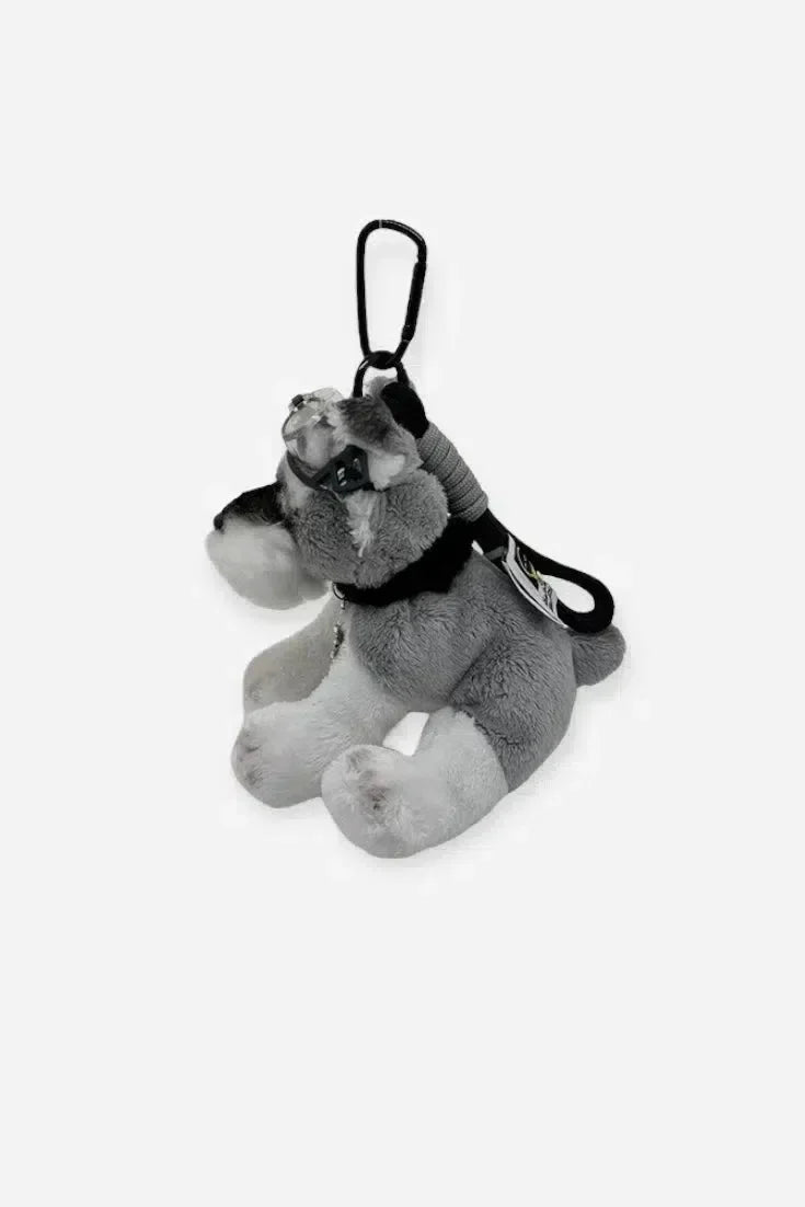 Schnauzer Aviator – Zabawny wzór – Zawieszka do torby-15216246227269-Róża Kwiatowa