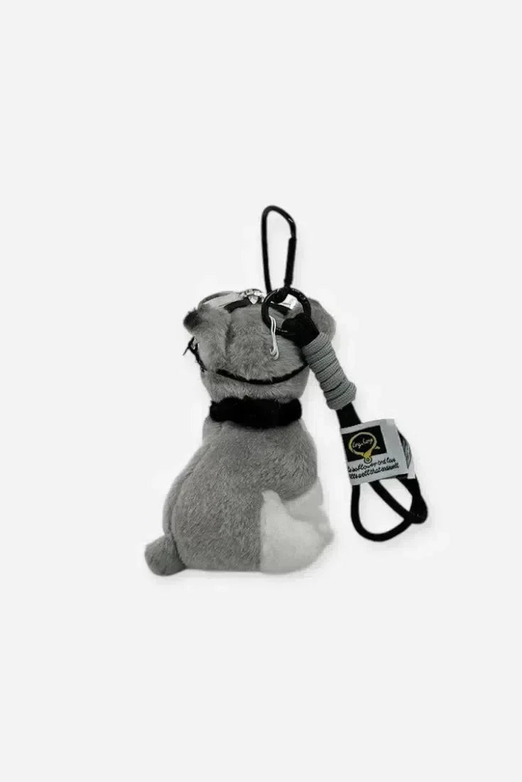 Schnauzer Aviator – Zabawny wzór – Zawieszka do torby-15216246227269-Róża Kwiatowa