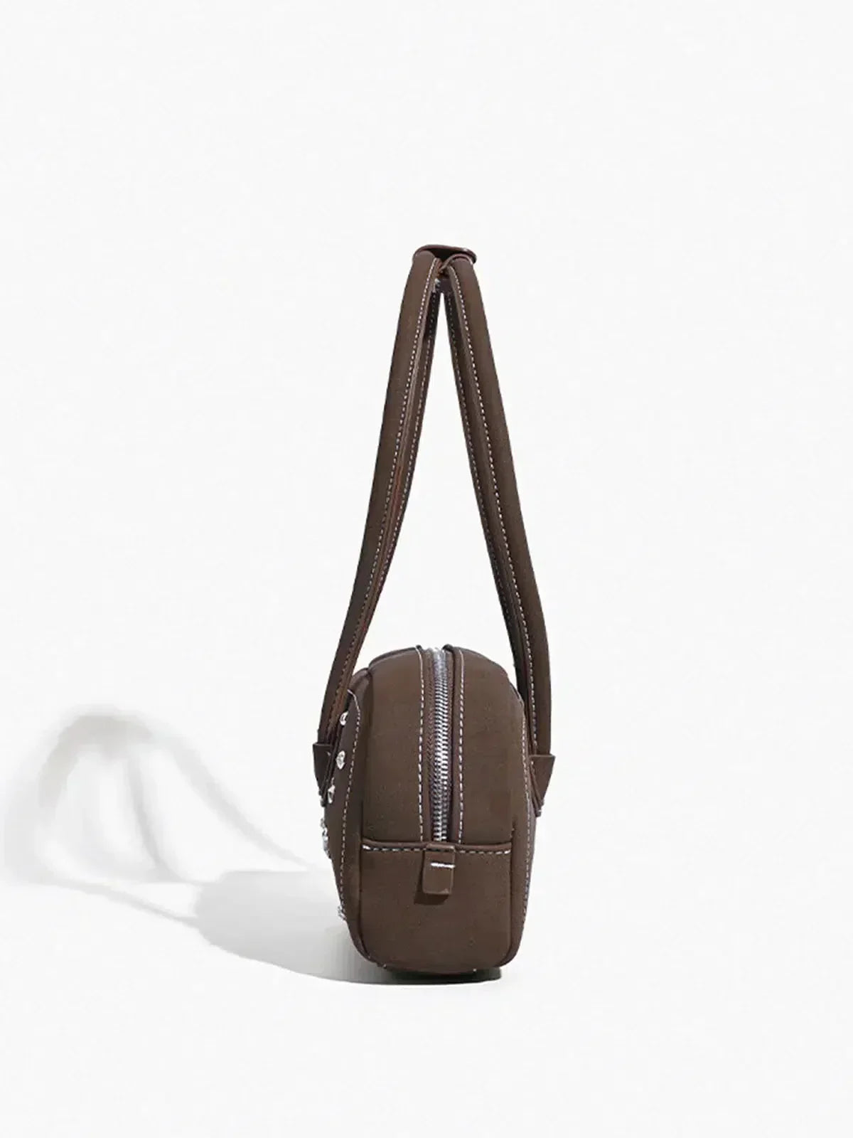 Sephine – Uchwyt z kryształkami – Elegancka błyszcząca torebka-15216239771973-Róża Kwiatowa