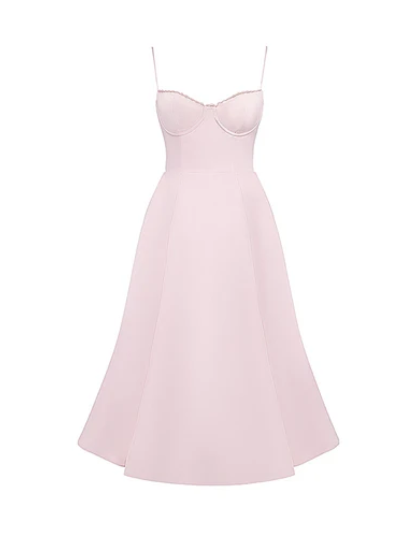 Seraphine – Vintage urok – Sukienka midi-15216393257285-Róża Kwiatowa