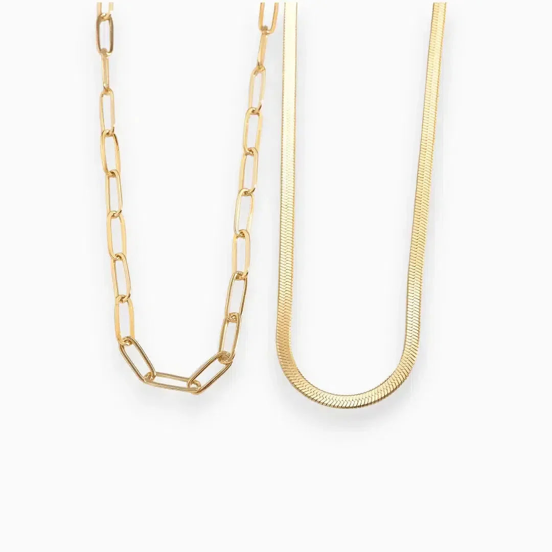 Serpentia – Naszyjnik w stylu snake-chain – Naszyjnik-15216218177861-Róża Kwiatowa