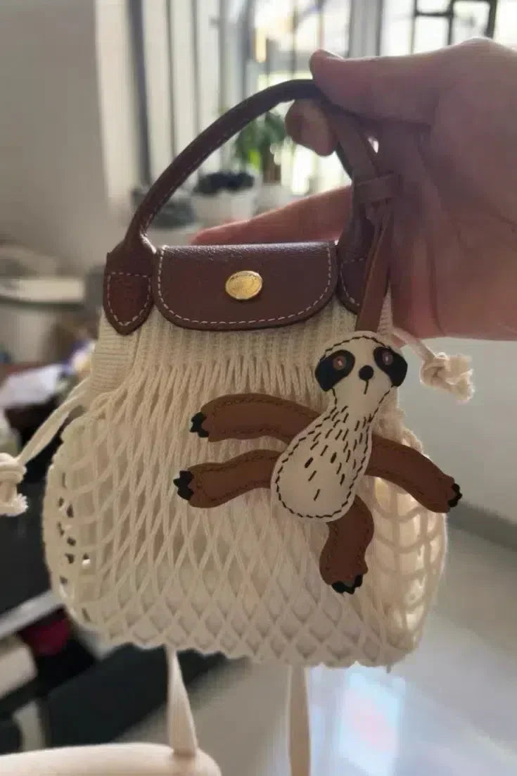 Sloth – Styl relaksacyjny – Zawieszka do torby-15216247505221-Róża Kwiatowa
