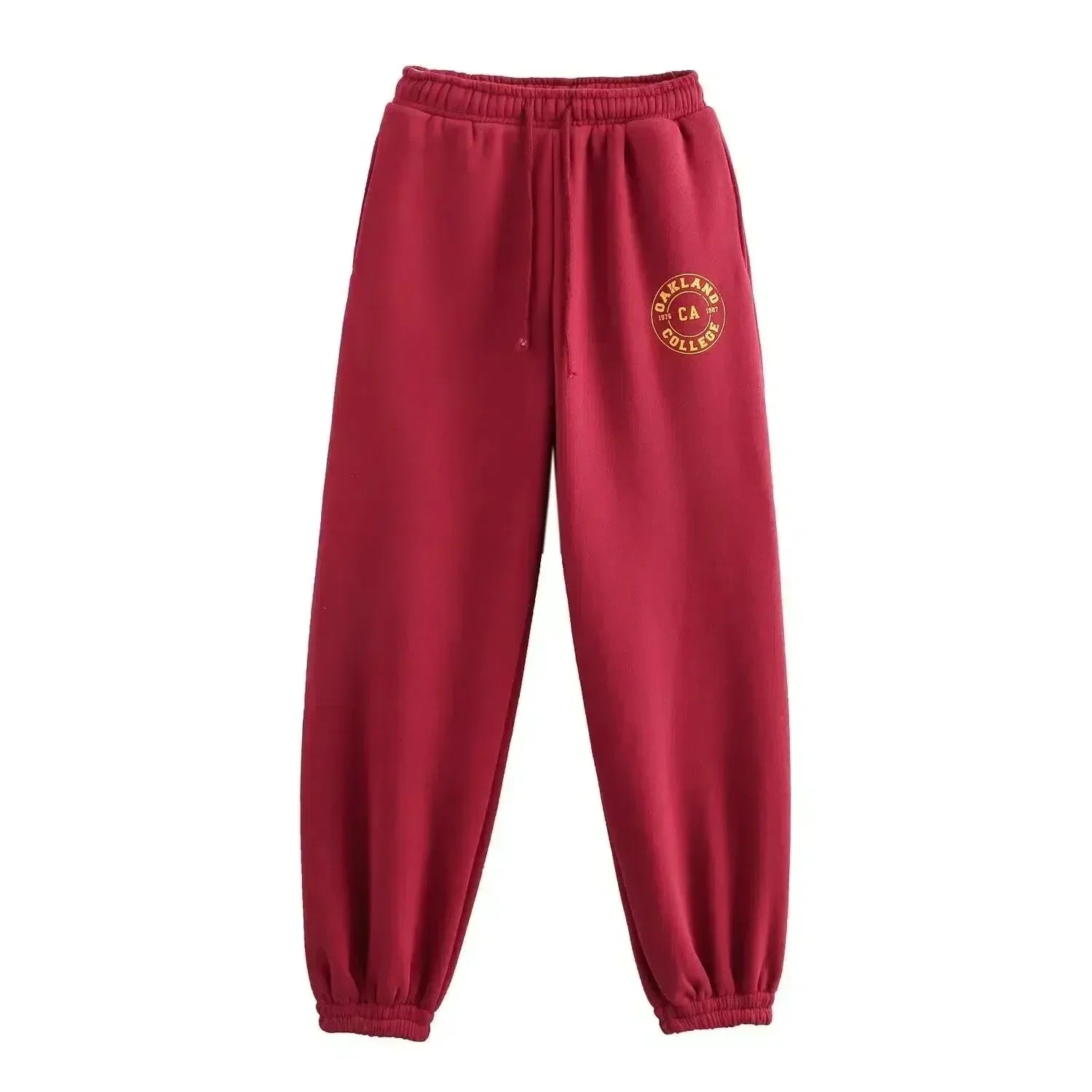 Solange – Bluza z okrągłym dekoltem i spodnie typu jogger – Zestaw Oakland-15216282468677-Róża Kwiatowa