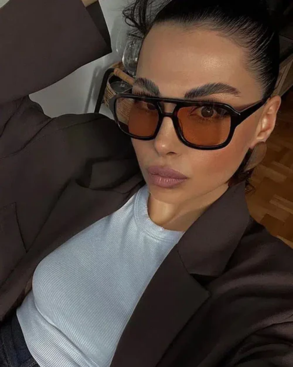 Sole – Retro design aviator – Okulary przeciwsłoneczne-15216196124997-Róża Kwiatowa