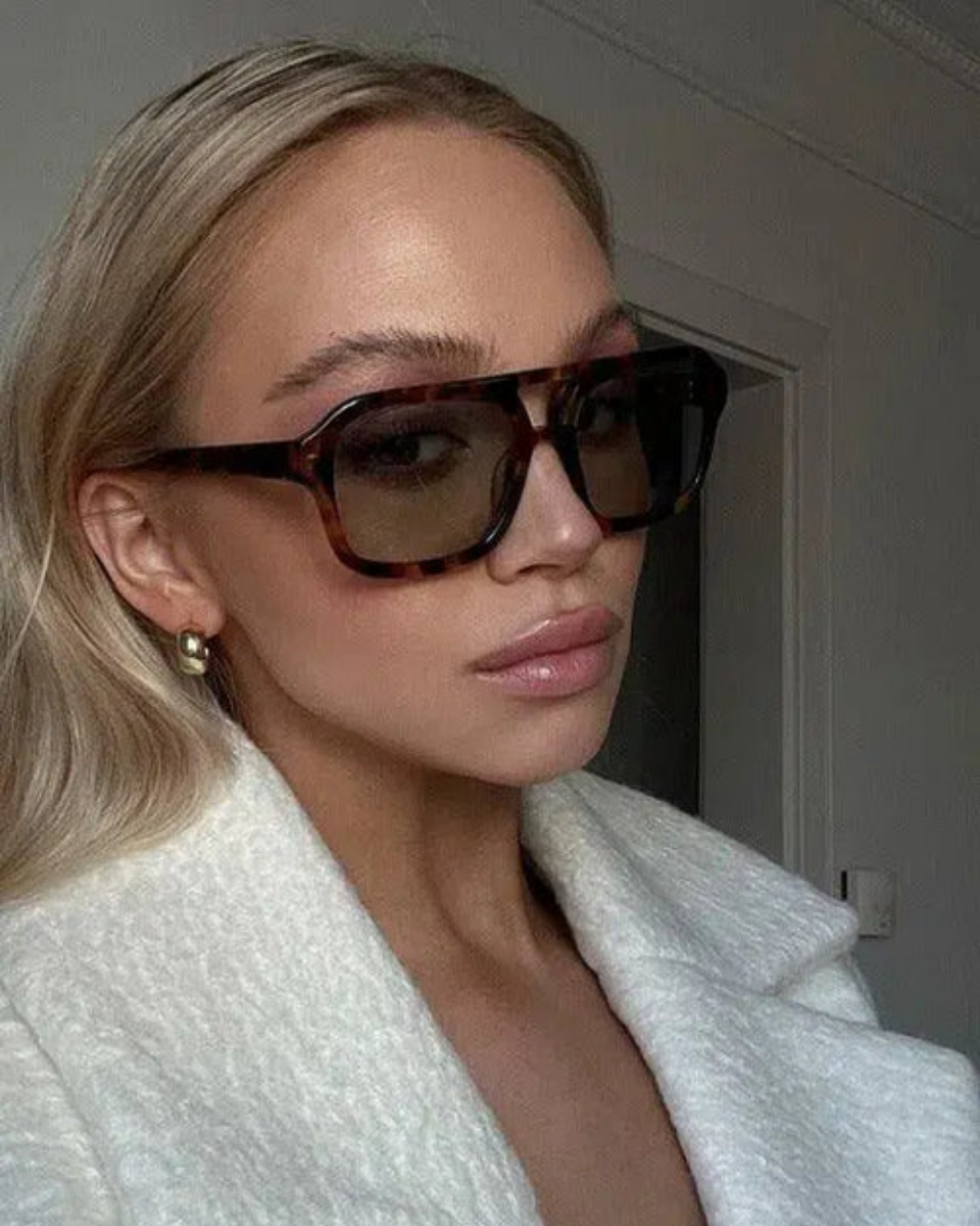 Sole – Retro design aviator – Okulary przeciwsłoneczne-15216196124997-Róża Kwiatowa