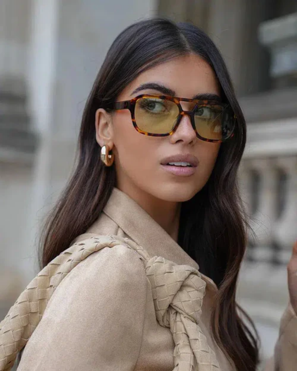 Sole – Retro design aviator – Okulary przeciwsłoneczne-15216196124997-Róża Kwiatowa