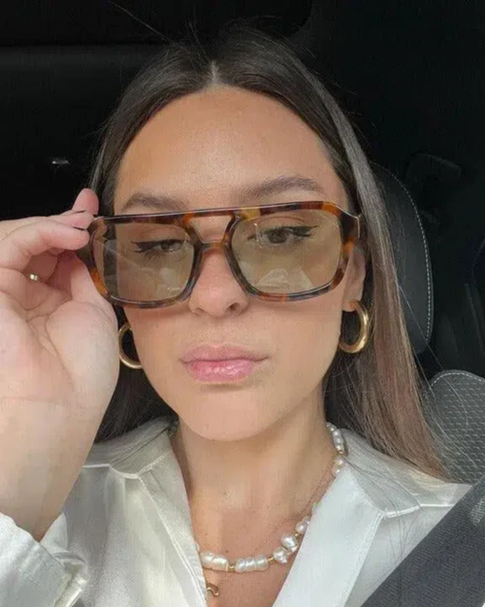 Sole – Retro design aviator – Okulary przeciwsłoneczne-15216196124997-Róża Kwiatowa