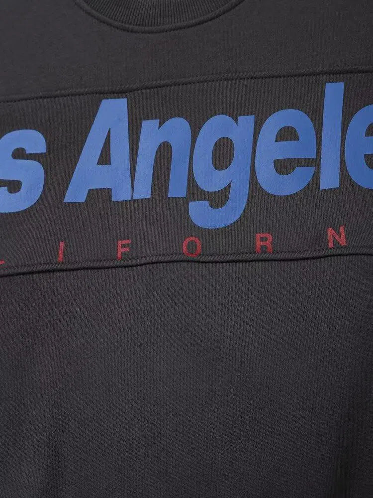 Soleil – Bluza z okrągłym dekoltem i spodnie typu jogger – Zestaw domowy Los Angeles-15216282566981-Róża Kwiatowa