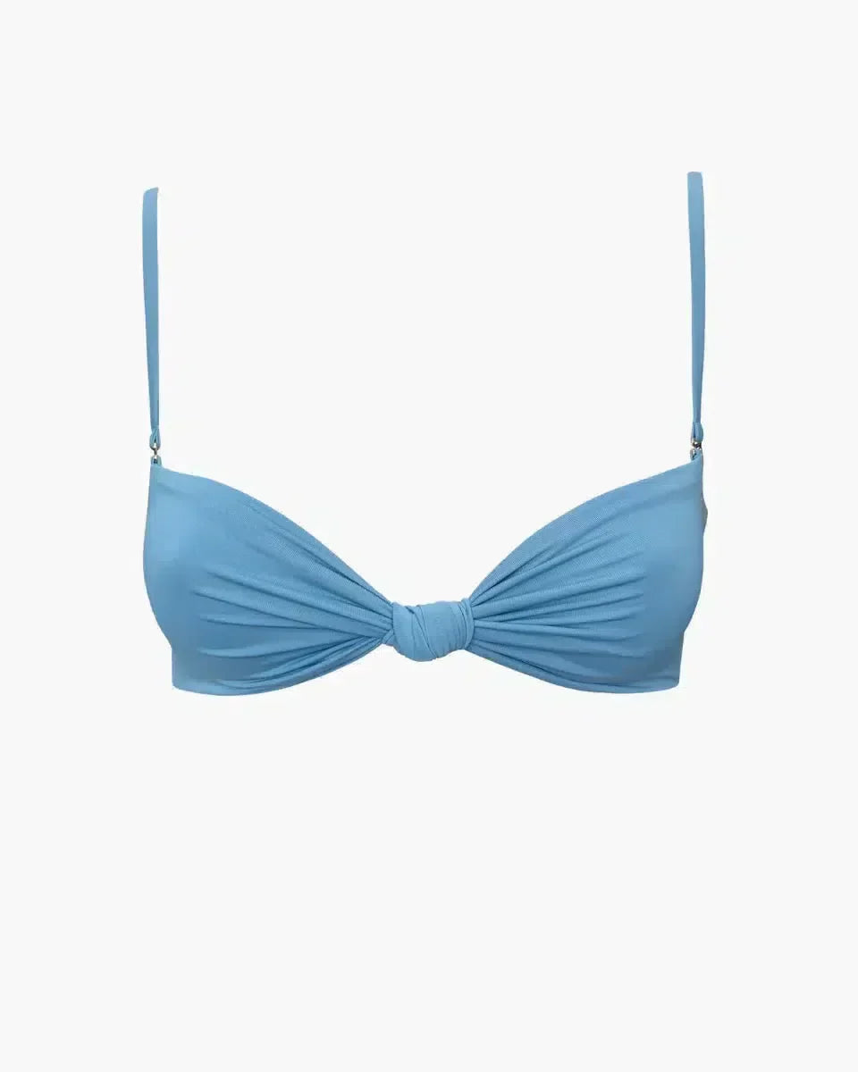 Solina – Wiązany przód – Olimpijski górna część bikini-15216323363141-Róża Kwiatowa