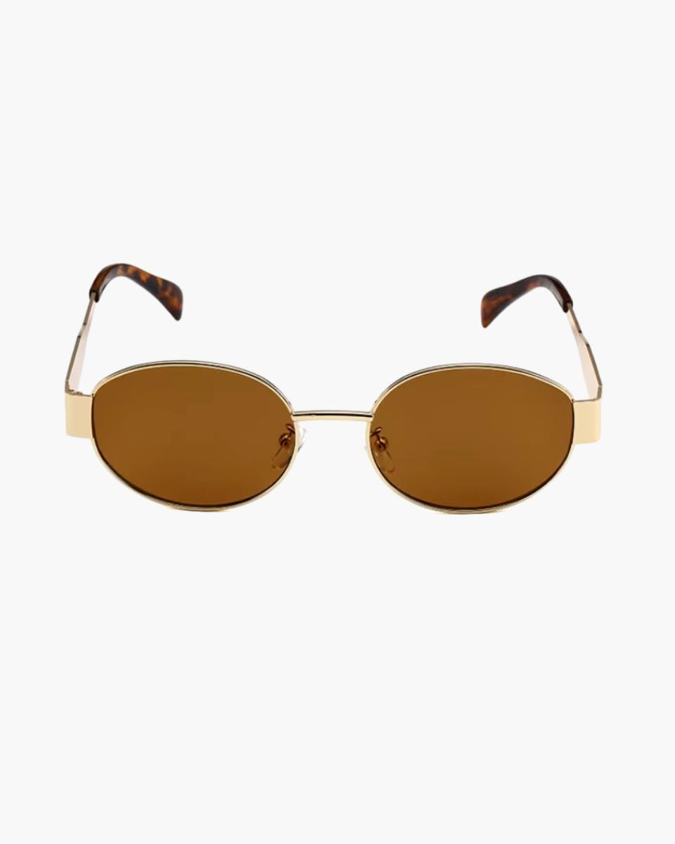 Stella – Metalowa oprawka vintage – Okulary przeciwsłoneczne-15216196288837-Róża Kwiatowa