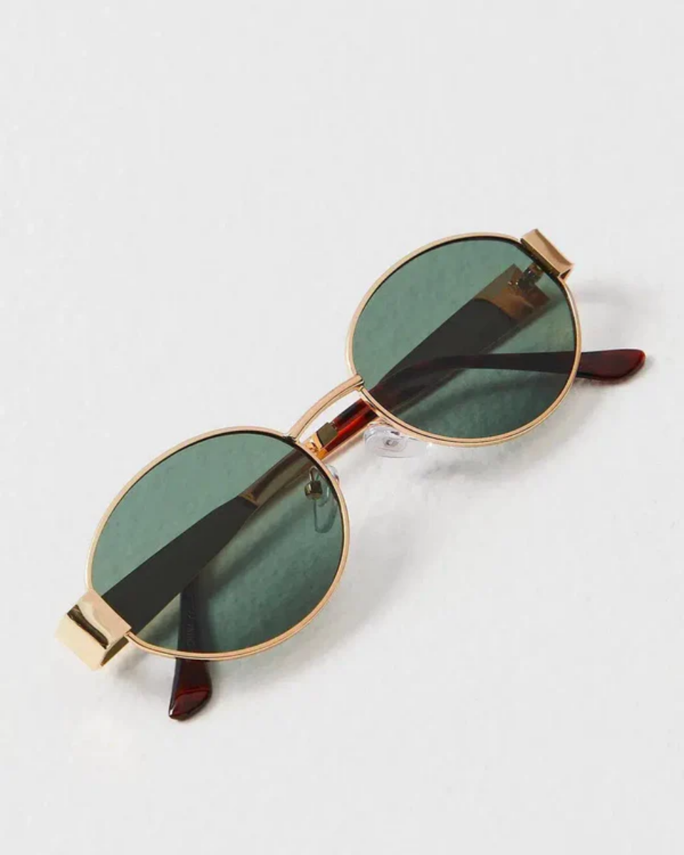 Stella – Metalowa oprawka vintage – Okulary przeciwsłoneczne-15216196288837-Róża Kwiatowa