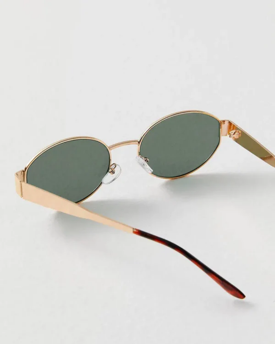 Stella – Metalowa oprawka vintage – Okulary przeciwsłoneczne-15216196288837-Róża Kwiatowa