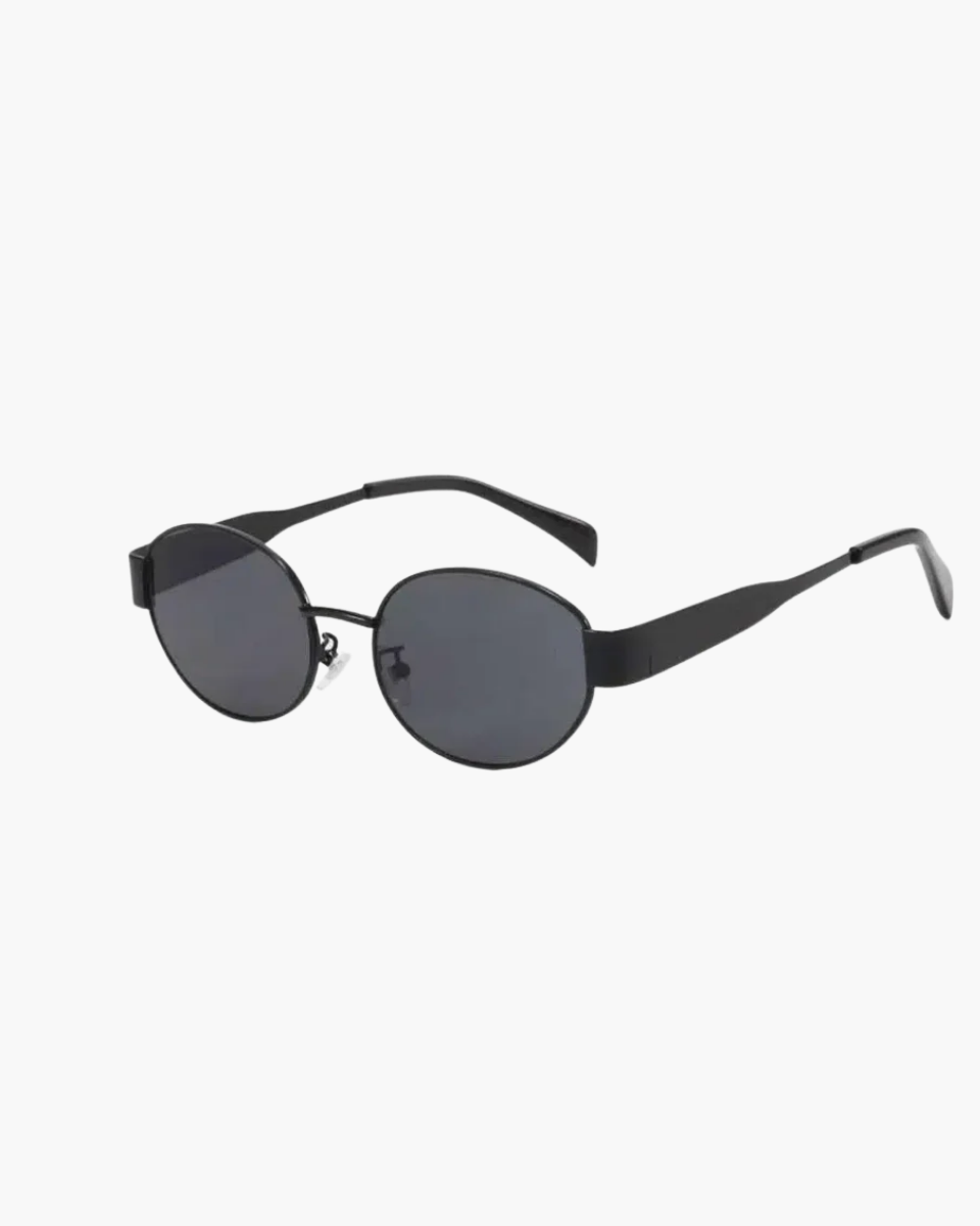Stella – Metalowa oprawka vintage – Okulary przeciwsłoneczne-15216196288837-Róża Kwiatowa