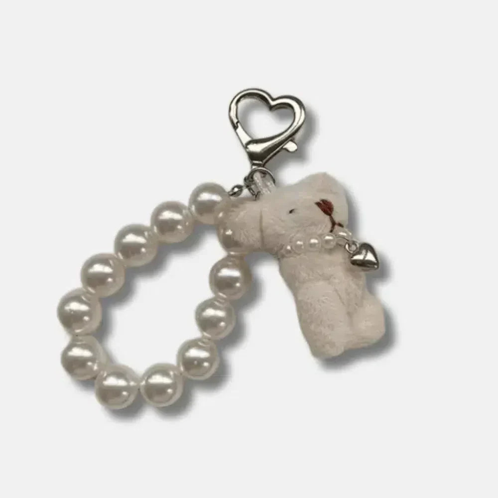 Teddy Bear – Uroczy wzór misia – Zawieszka do torby-15216242262341-Róża Kwiatowa