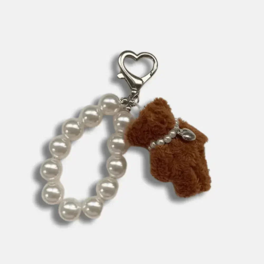 Teddy Bear – Uroczy wzór misia – Zawieszka do torby-15216242262341-Róża Kwiatowa