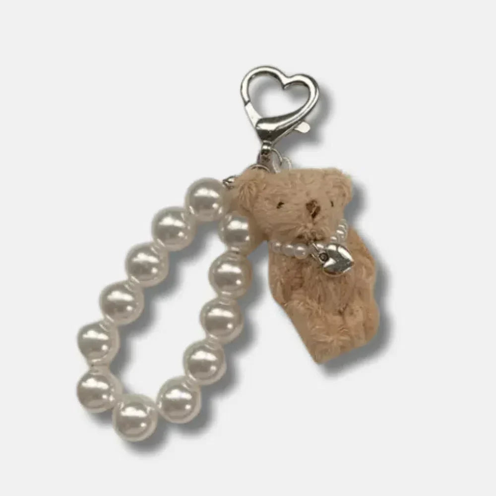 Teddy Bear – Uroczy wzór misia – Zawieszka do torby-15216242262341-Róża Kwiatowa