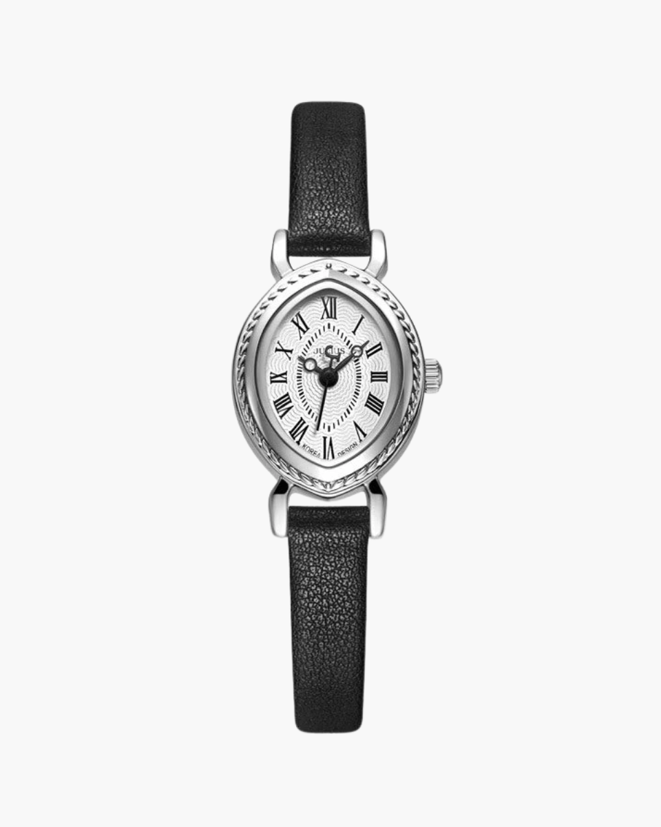 Tempora – Detal rzymskich cyfr – Zegarek vintage-15216225485125-Róża Kwiatowa