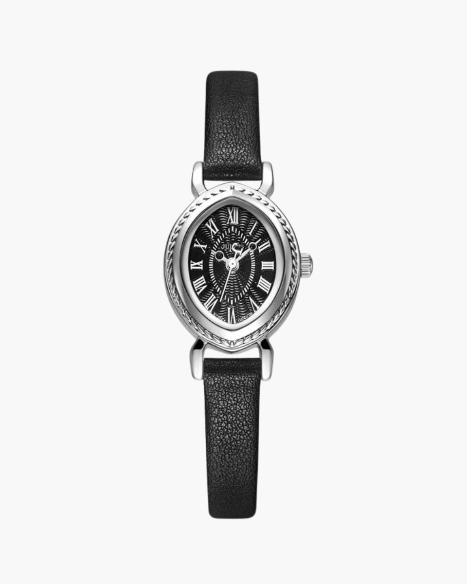 Tempora – Detal rzymskich cyfr – Zegarek vintage-15216225485125-Róża Kwiatowa