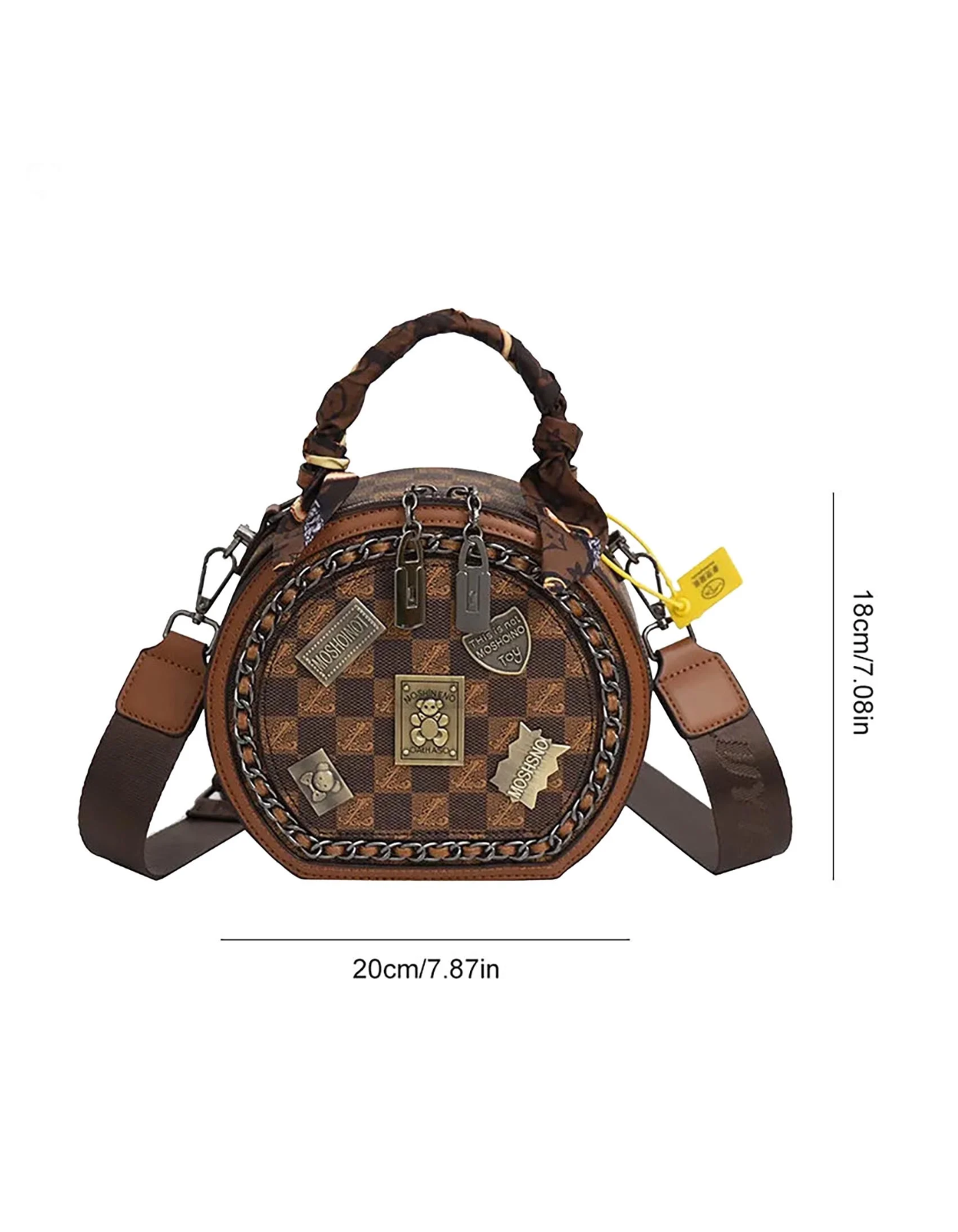 Velloire – Urok vintage patchworku – Torba na ramię-15216451715397-Róża Kwiatowa