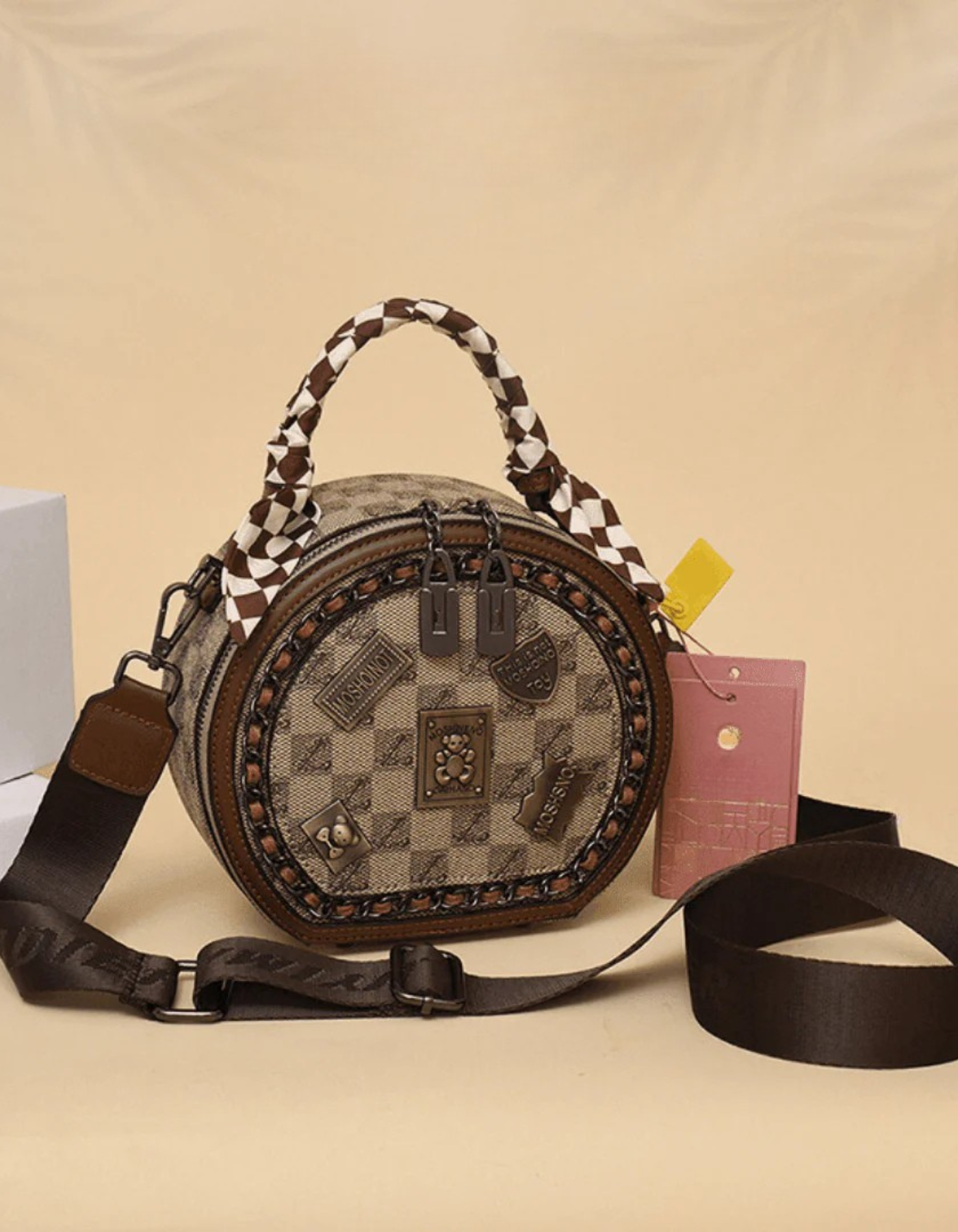 Velloire – Urok vintage patchworku – Torba na ramię-15216451715397-Róża Kwiatowa