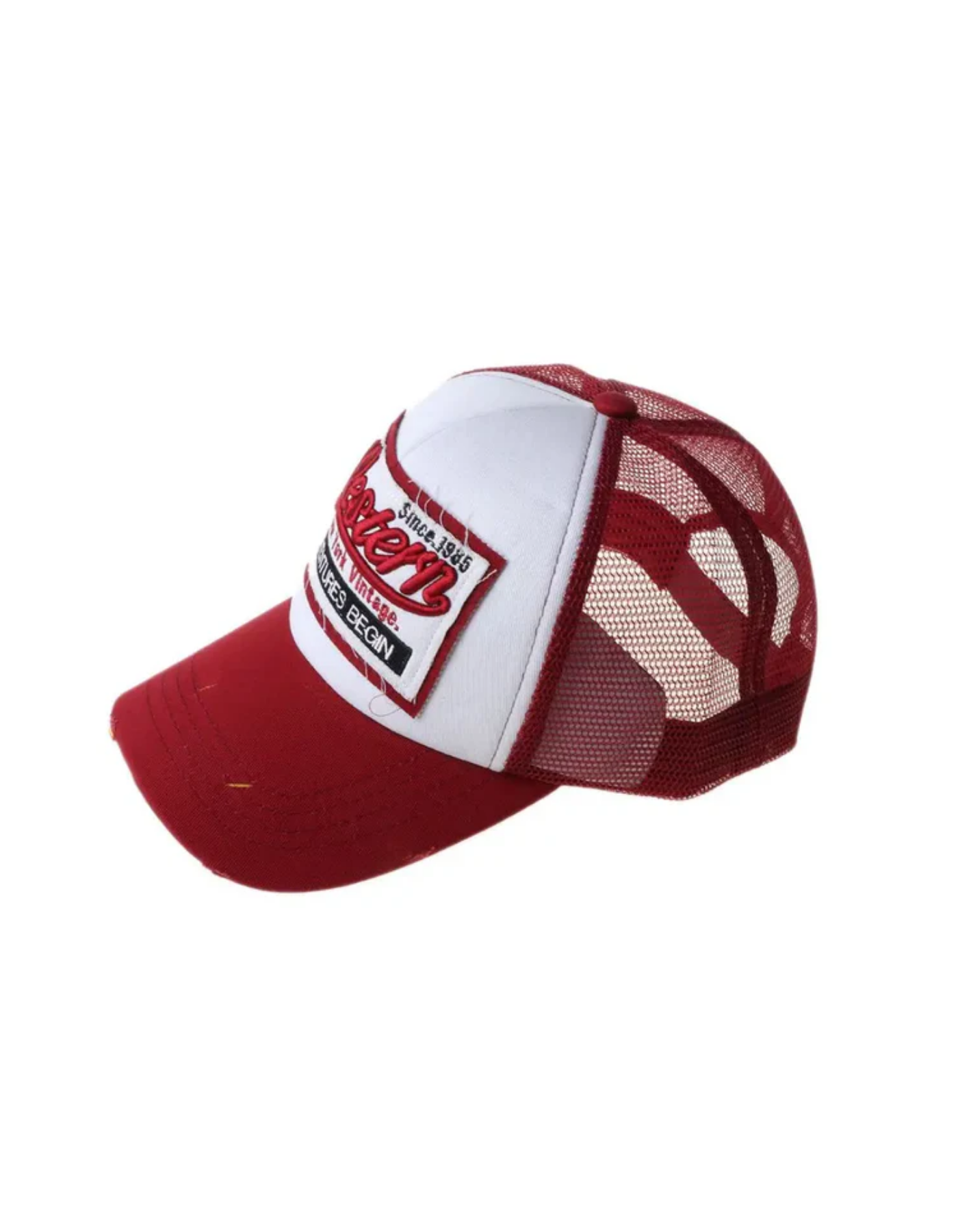 Venturo – Naszywka przygodowa – Czapka truckerka-15216287580485-Róża Kwiatowa