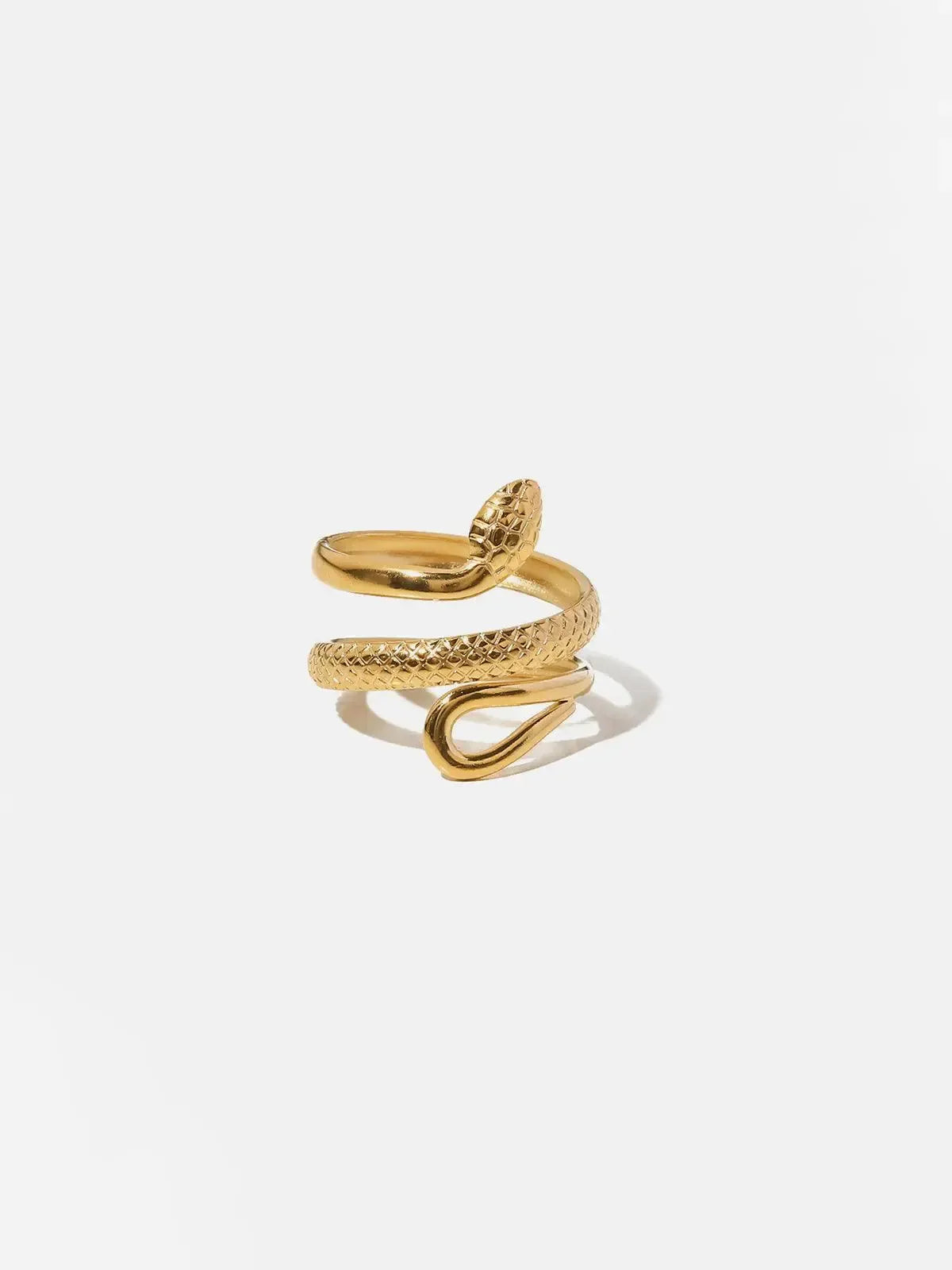 Vipera – Design typu statement – Pierścionek ze stali tytanowej-15216212148549-Róża Kwiatowa