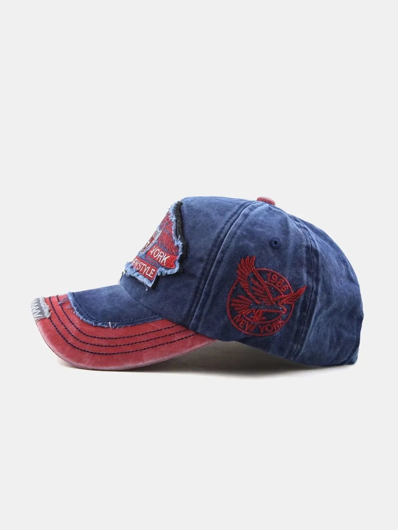 Vistara – Vintage New York – Czapka z daszkiem-15216236364101-Róża Kwiatowa