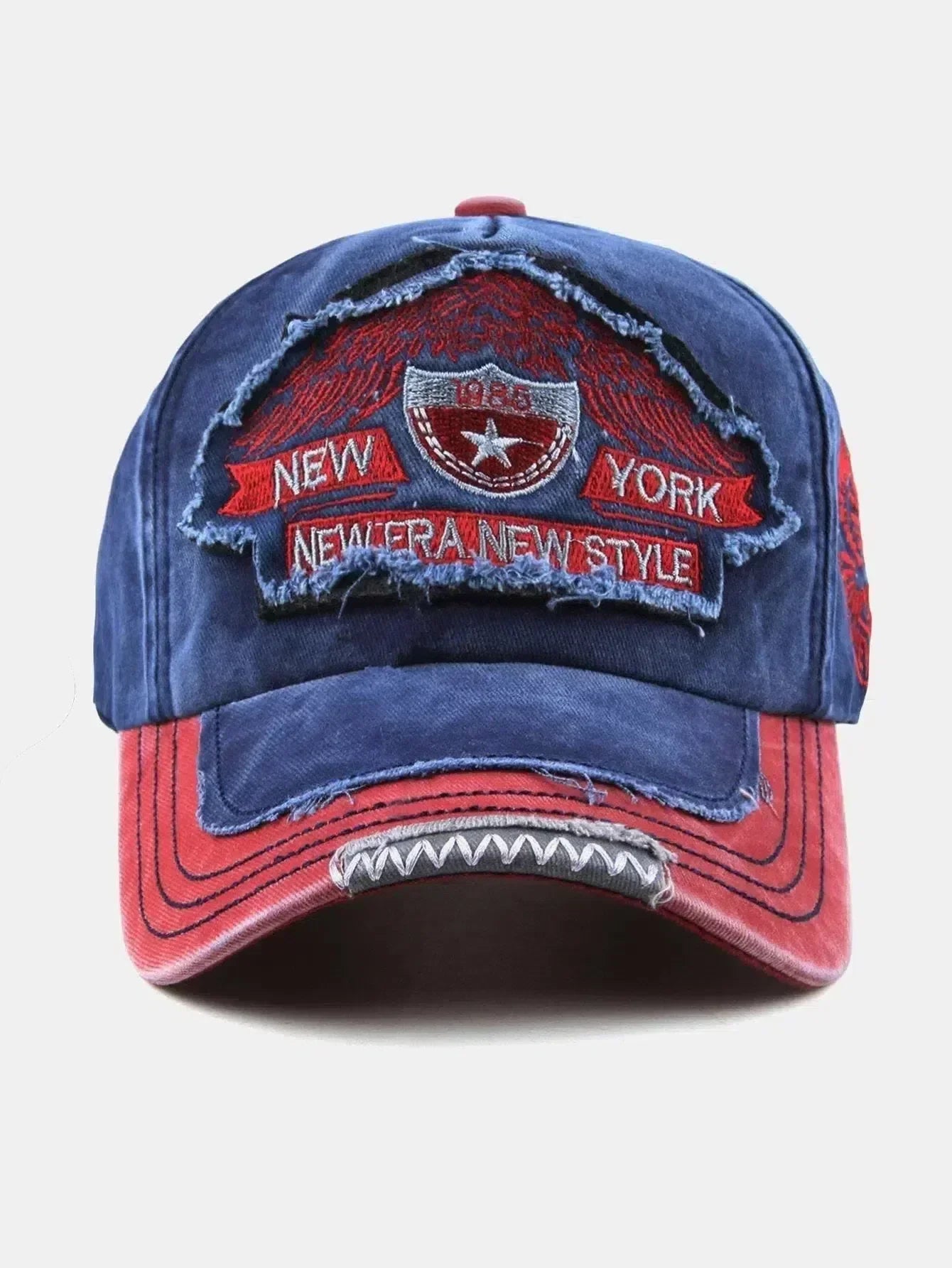 Vistara – Vintage New York – Czapka z daszkiem-15216236364101-Róża Kwiatowa