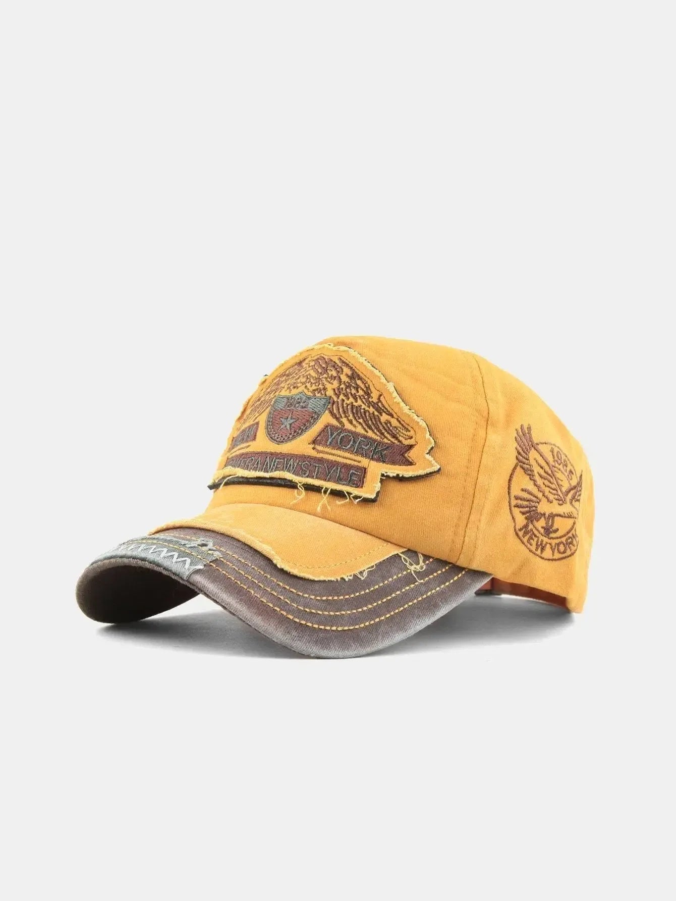 Vistara – Vintage New York – Czapka z daszkiem-15216236364101-Róża Kwiatowa