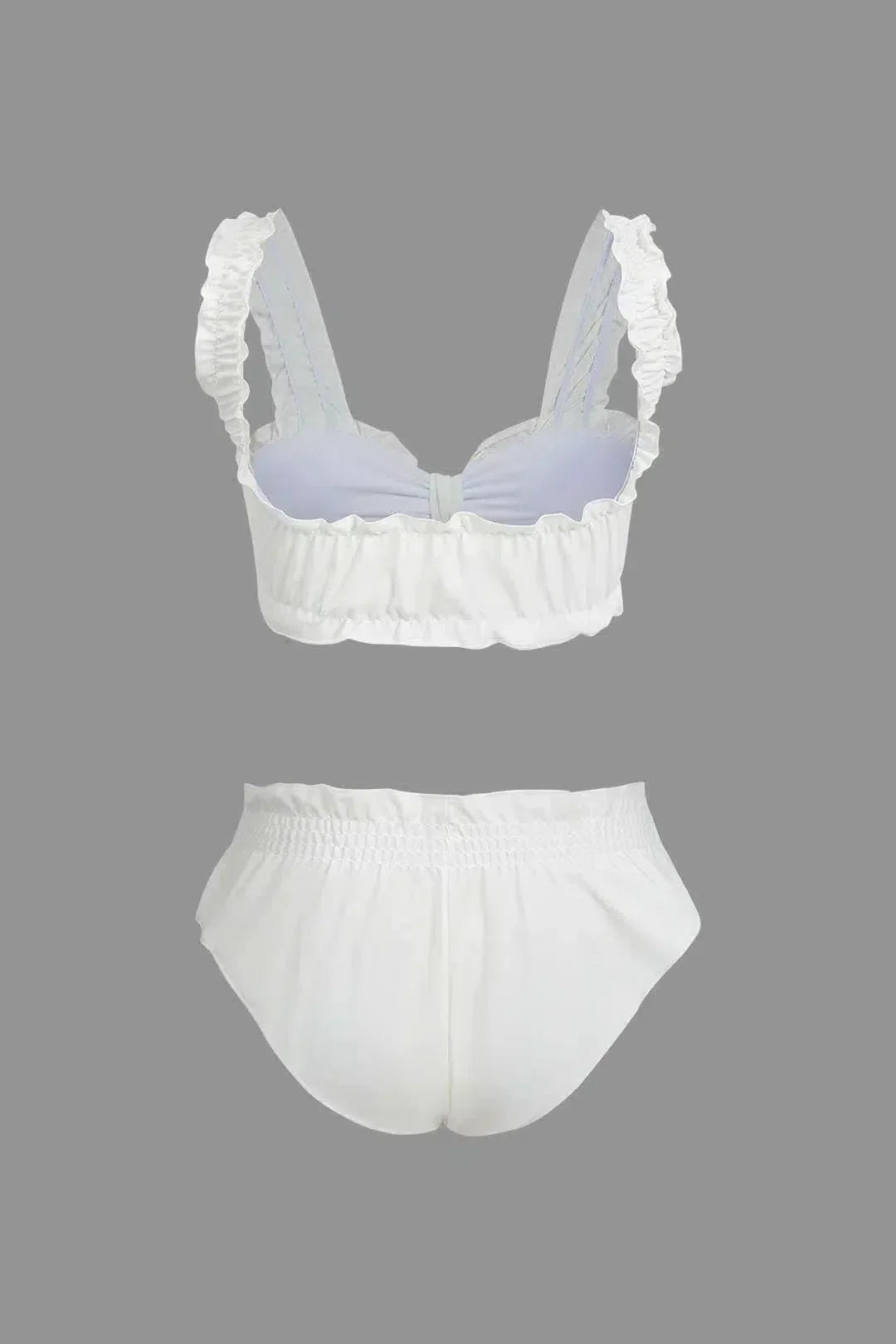 Ziraya – Kobiecy design – Komplet bikini z falbanami-15216251437381-Róża Kwiatowa